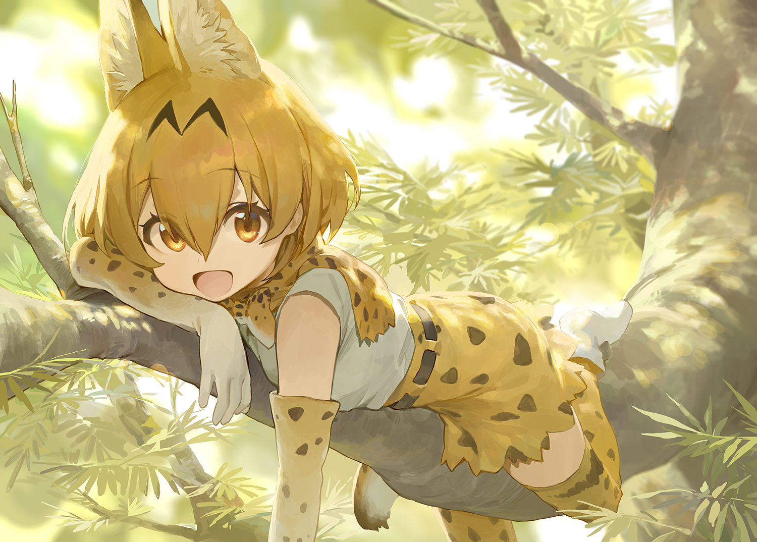 serval (kemono friends) drawn