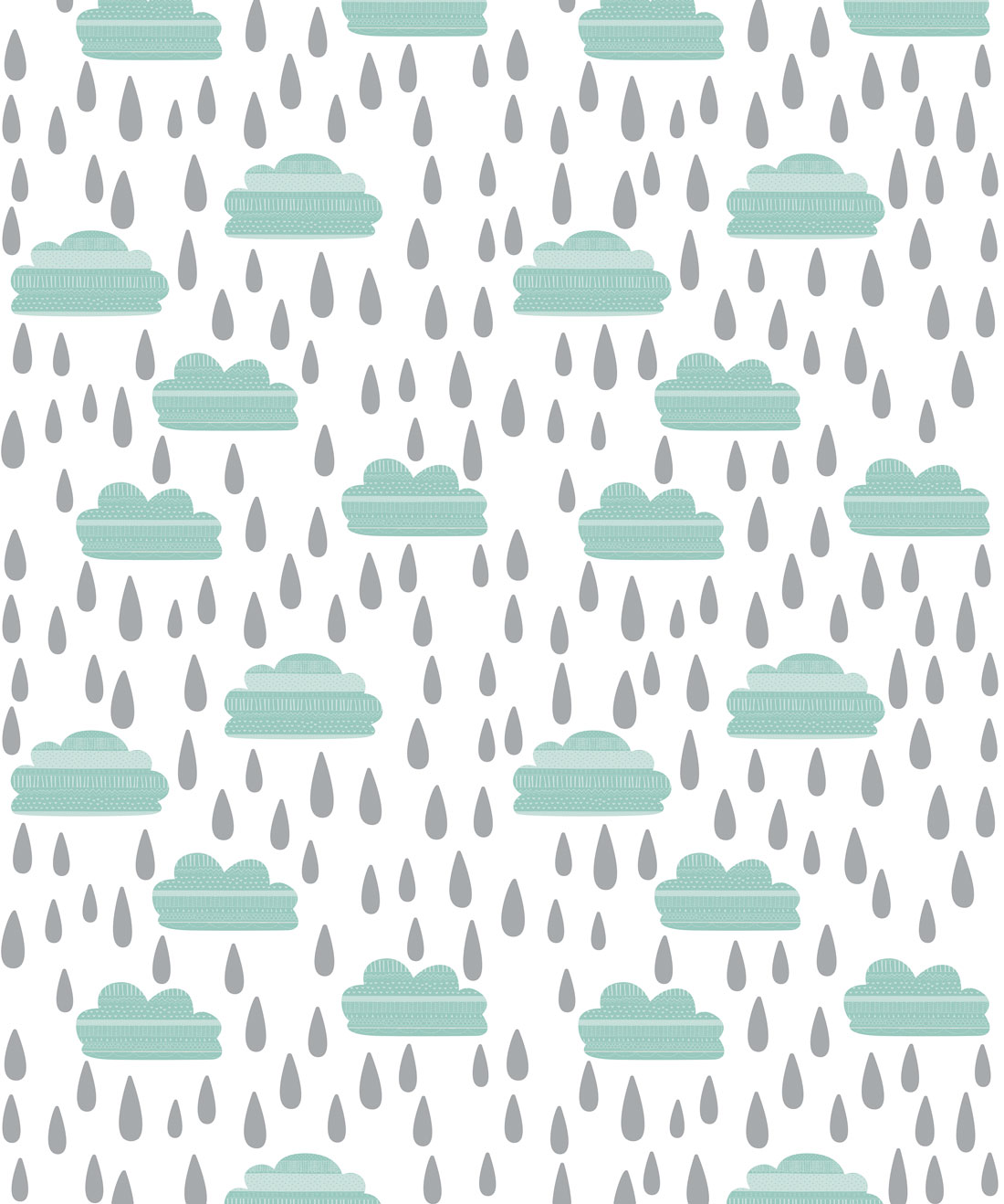 Rainy Days Wallpaper • Cute Rain Design EU