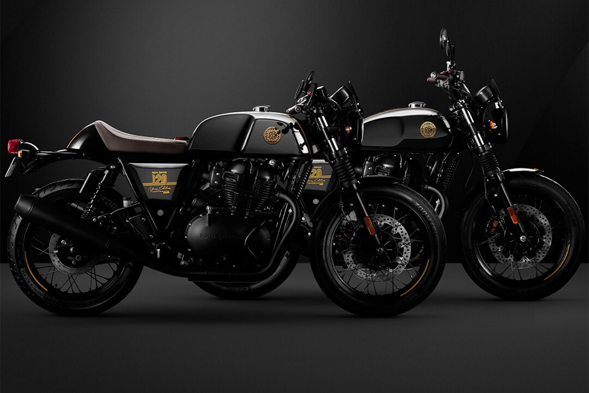 In Pics: Royal Enfield 650 Twins 120th Anniversary Edition Unveiled at EICMA 2021