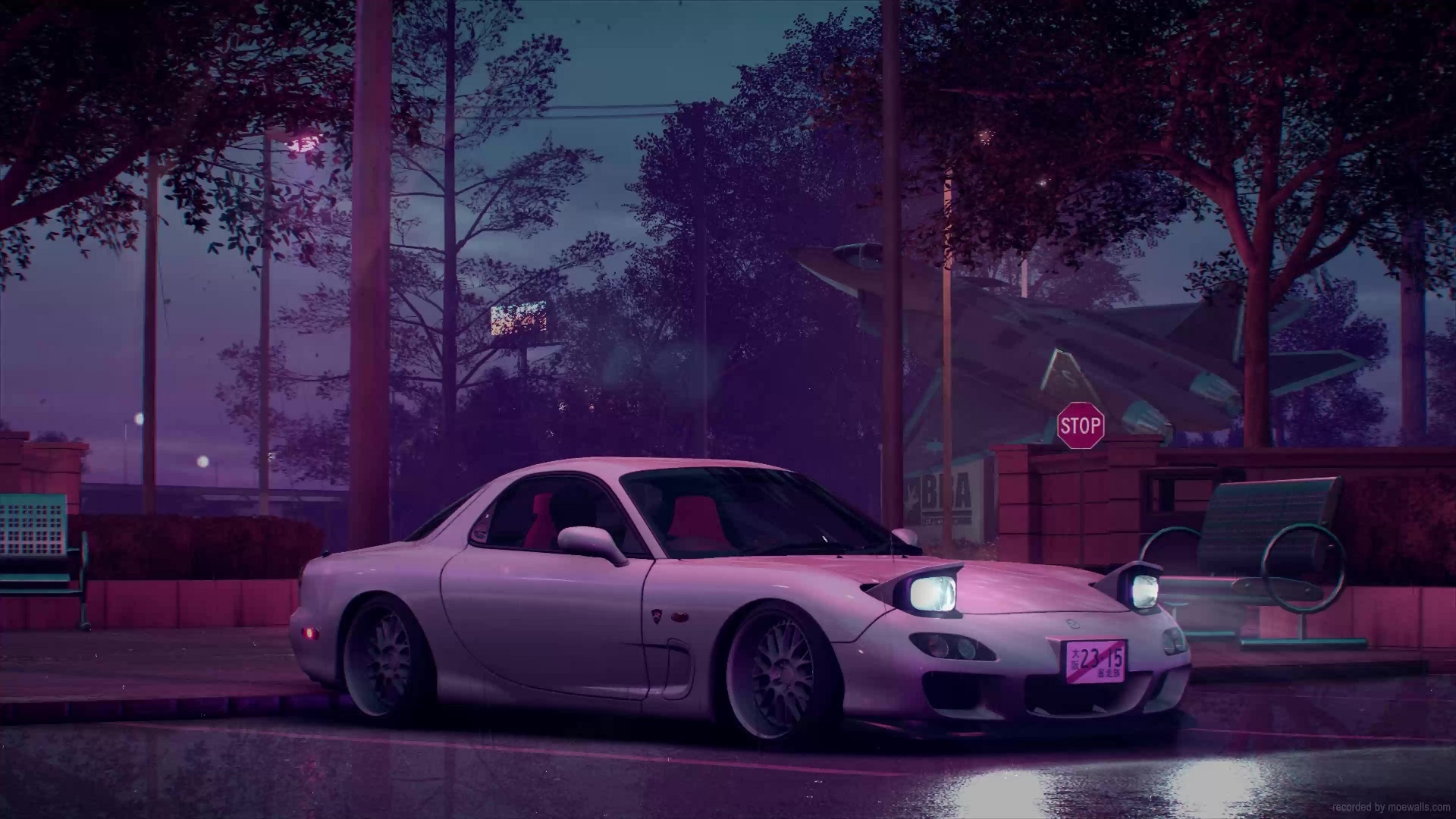 Rx 7 Live Wallpaper, Animated Wallpaper