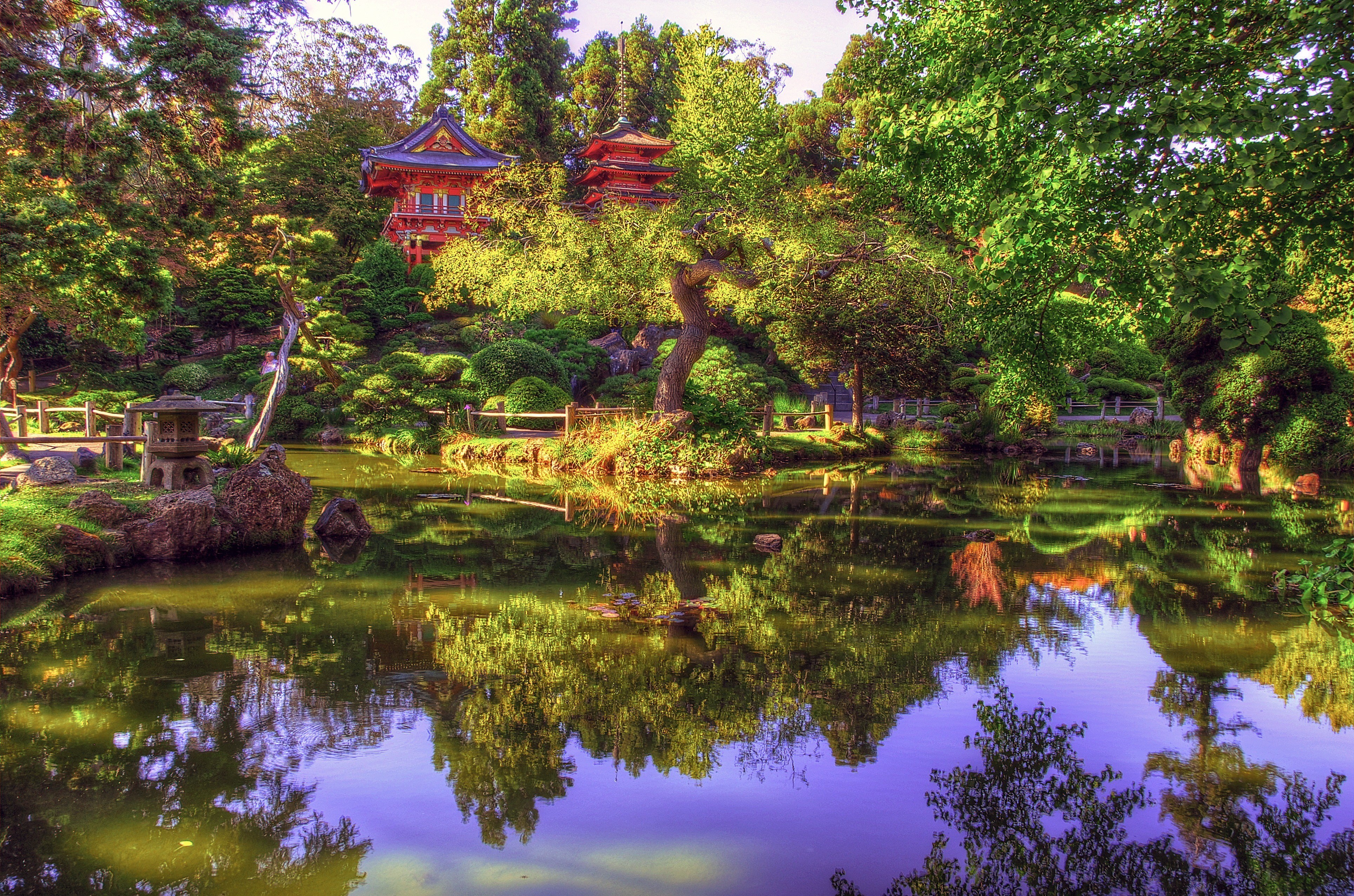 3859x2554 high resolution wallpaper widescreen japanese garden Gallery HD Wallpaper