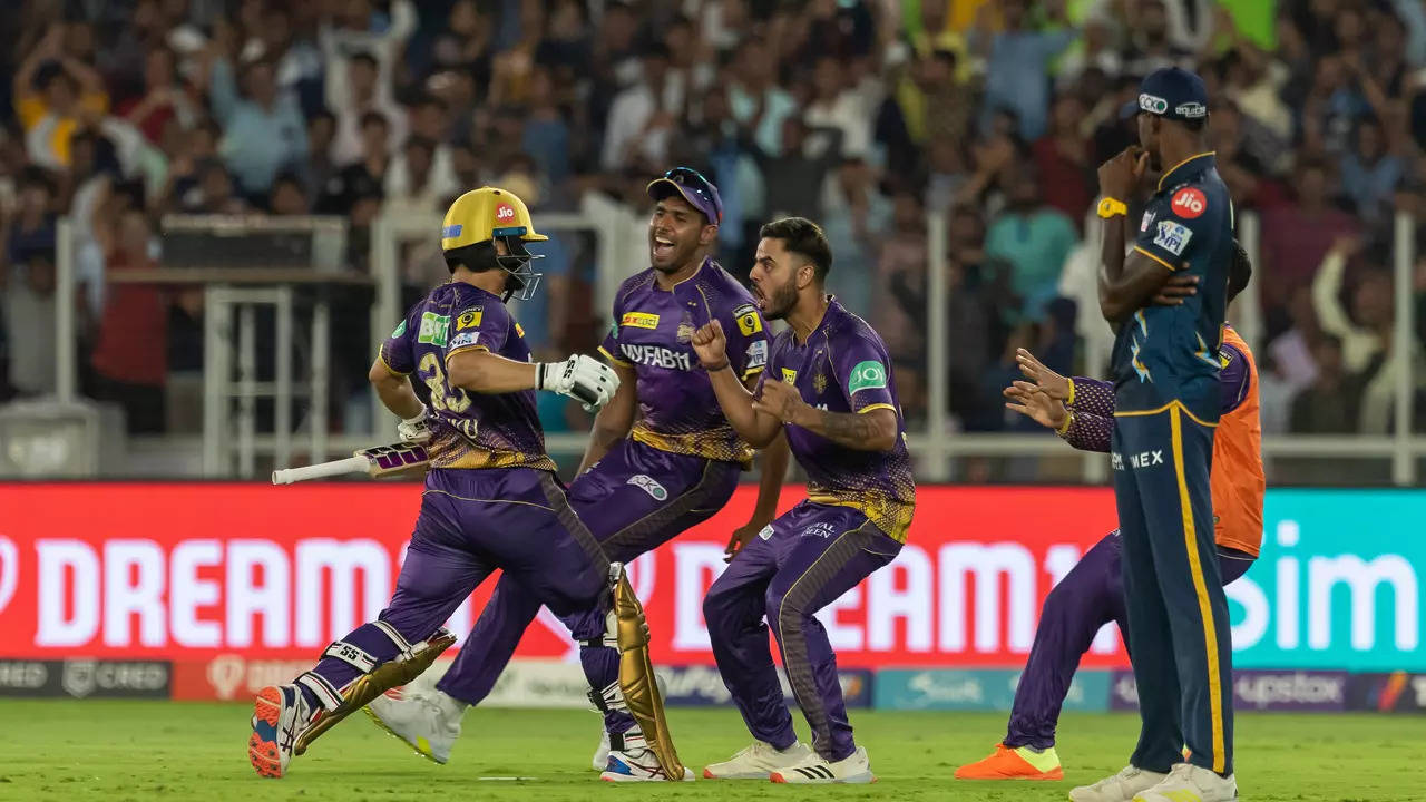 Rinku Singh: GT vs KKR Highlights: Sensational Rinku Singh whacks five sixes in final over to hand KKR a thrilling win over Gujarat Titans. Cricket News of India