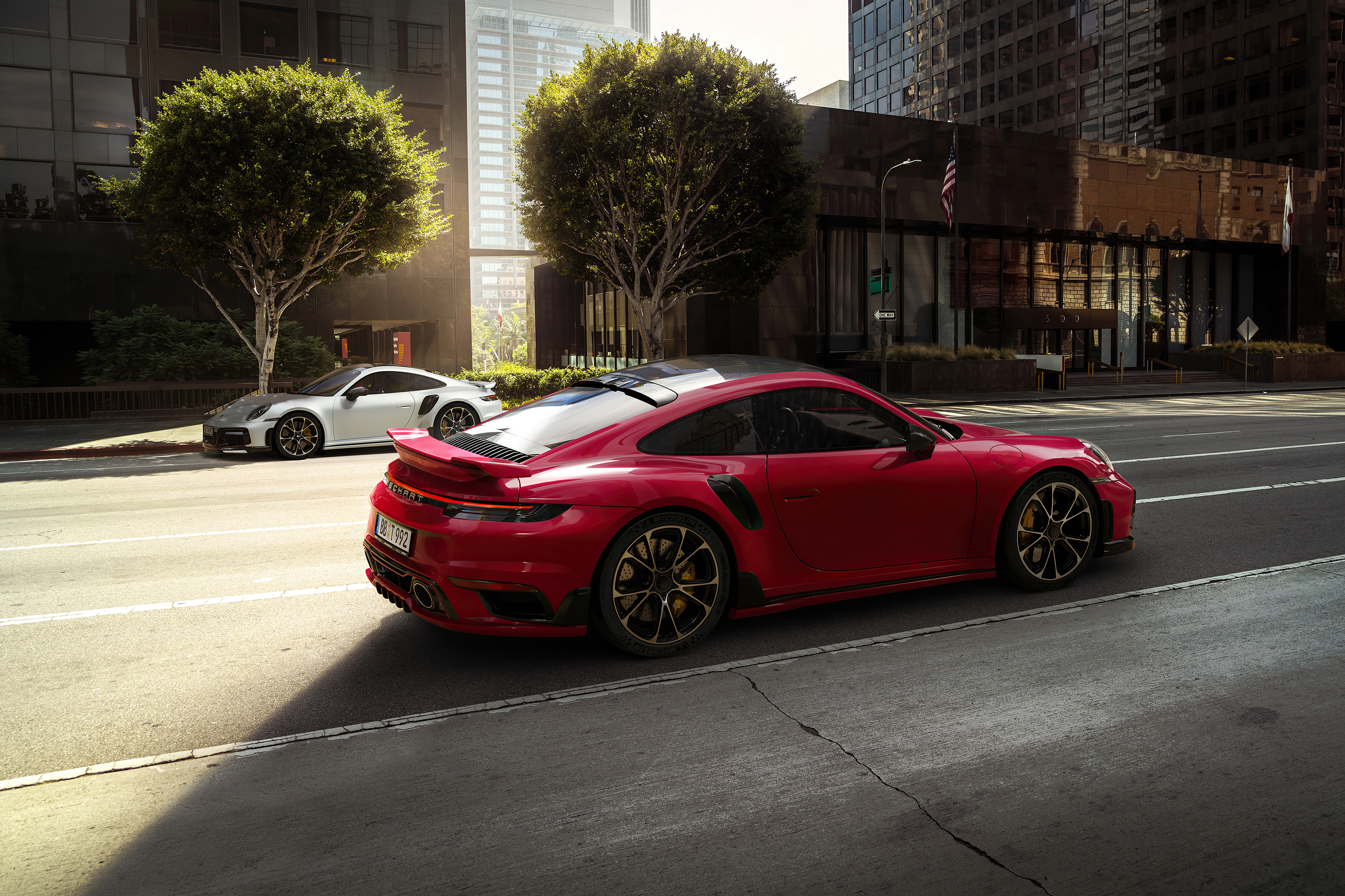Wallpaper 4k TechArt Porsche 911 Turbo S 992 4k Wallpaper