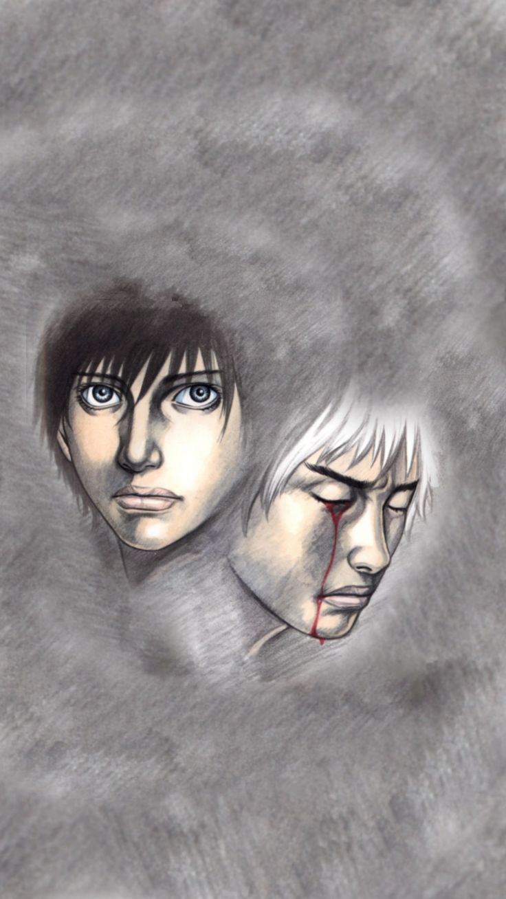 Holyland manga wallpaper. Portrait tattoo, Portrait, Wallpaper