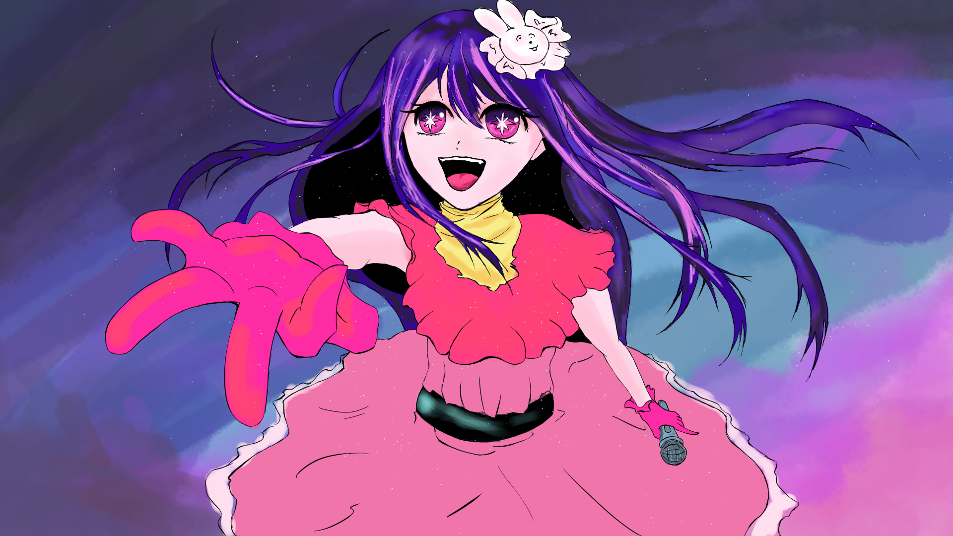 My drawing of Ai Hoshino cos I stan HARD