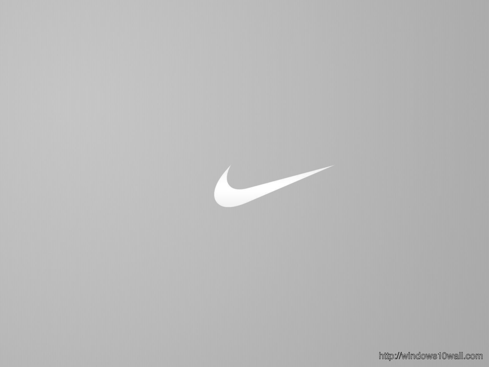Grey Nike Logo