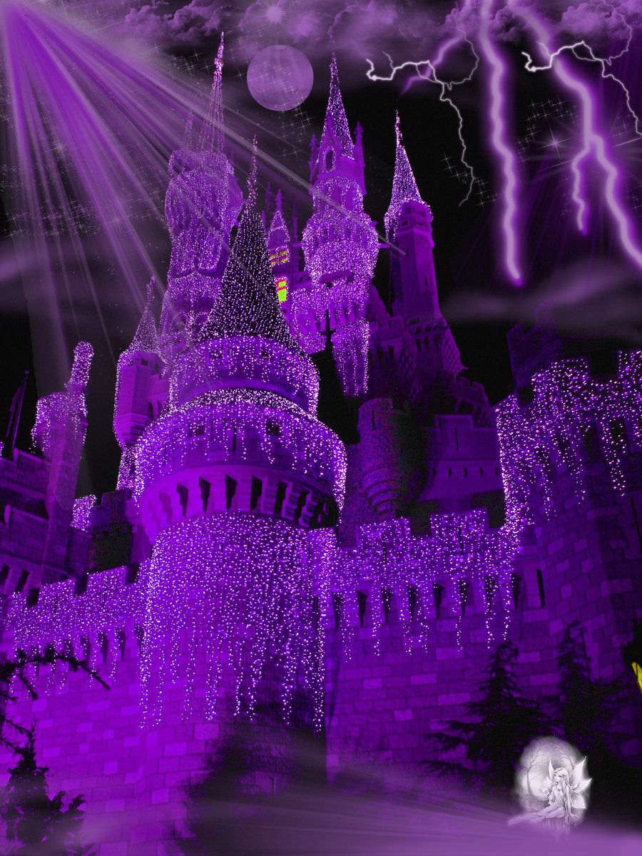 Castle Fantasy BKG 3. Purple aesthetic, Purple walls, Purple vibe
