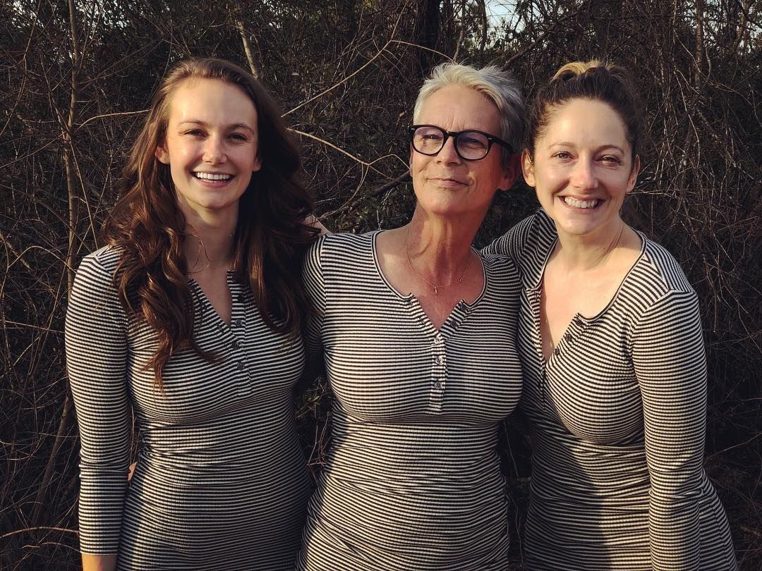 Andi Matichak, Jamie Lee Curtis & Judy Greer. Bruce lee photo, Jamie lee curtis, Jamie lee