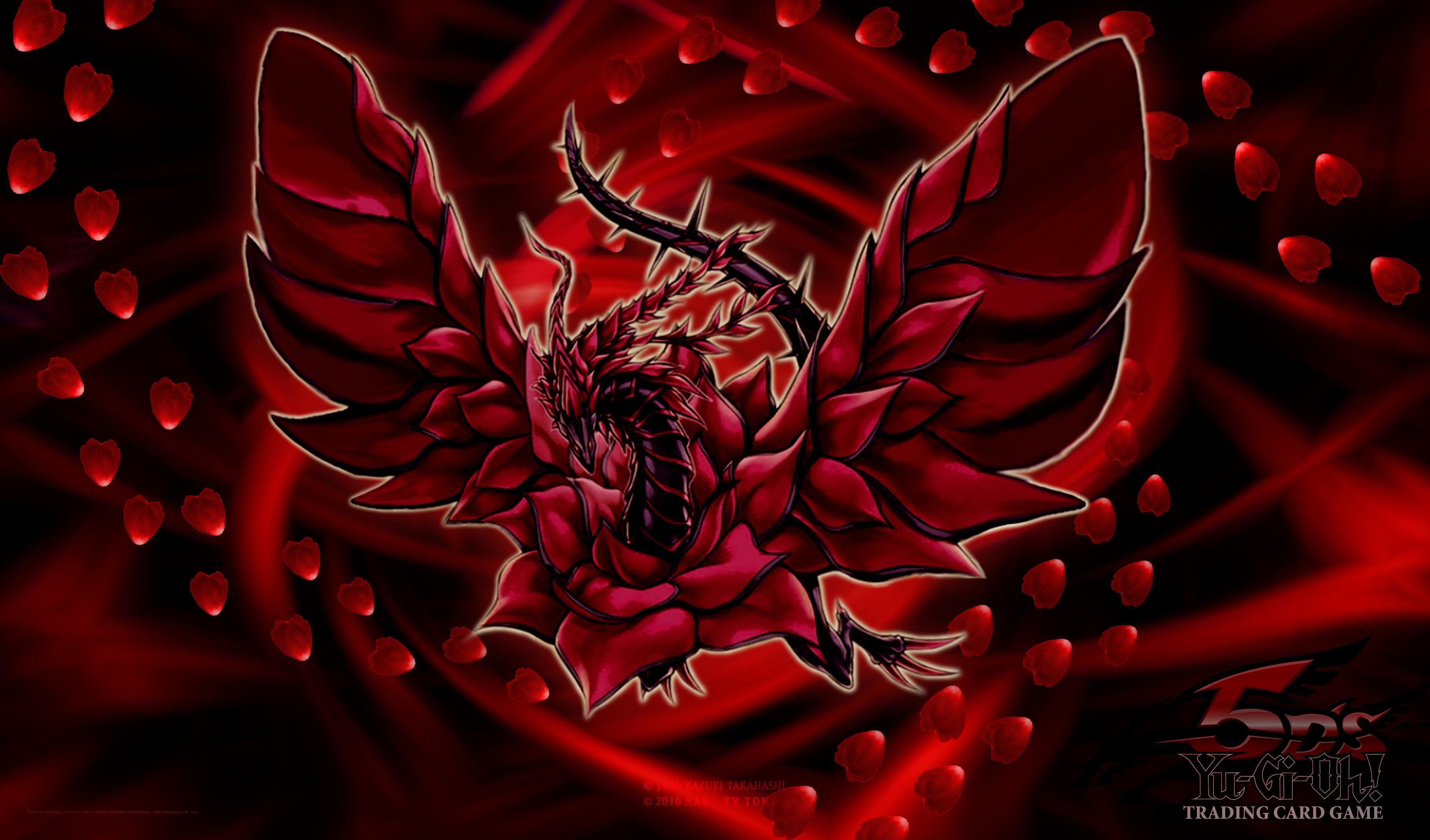 Black Rose Dragon Wallpaper
