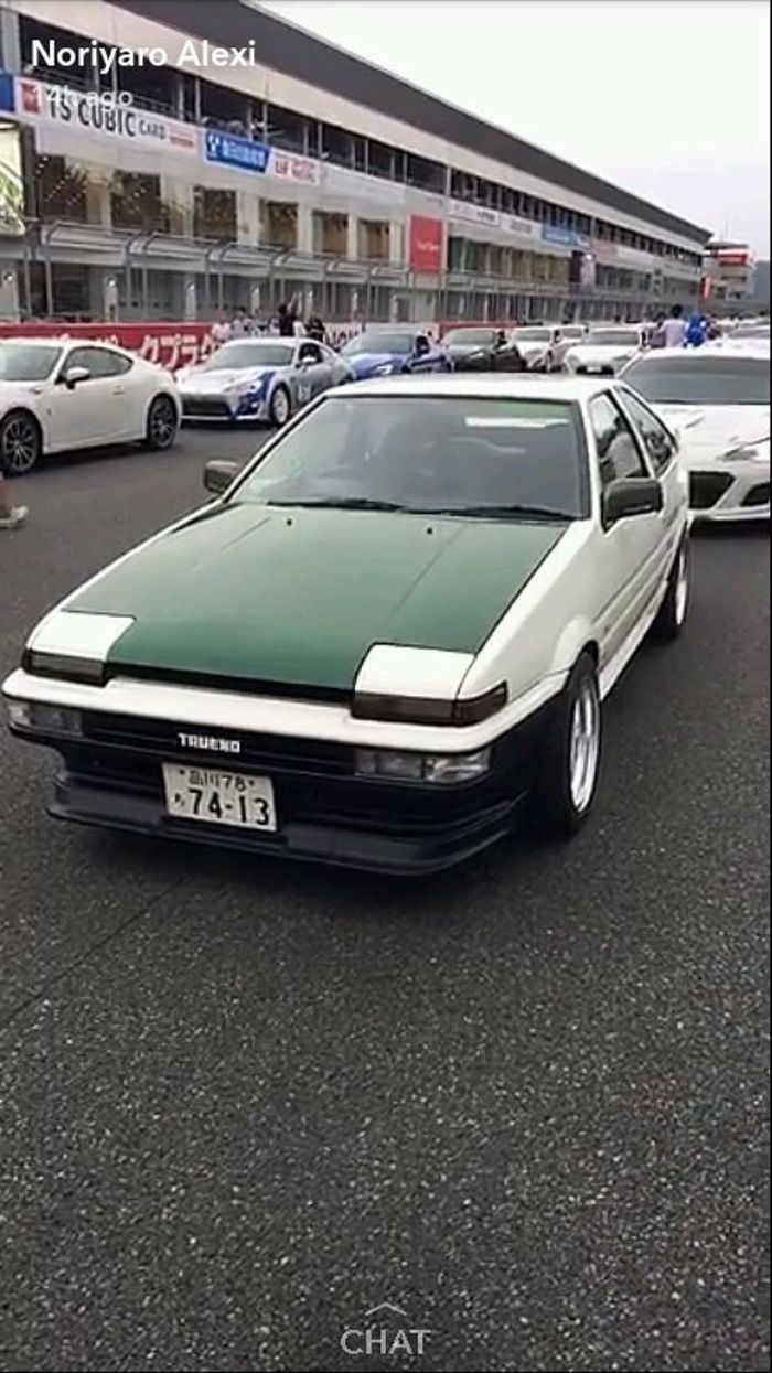 6 17 Today Is 86 Day So Here's A Picture Of The God's, Keiichi Tsuchiya's AE86