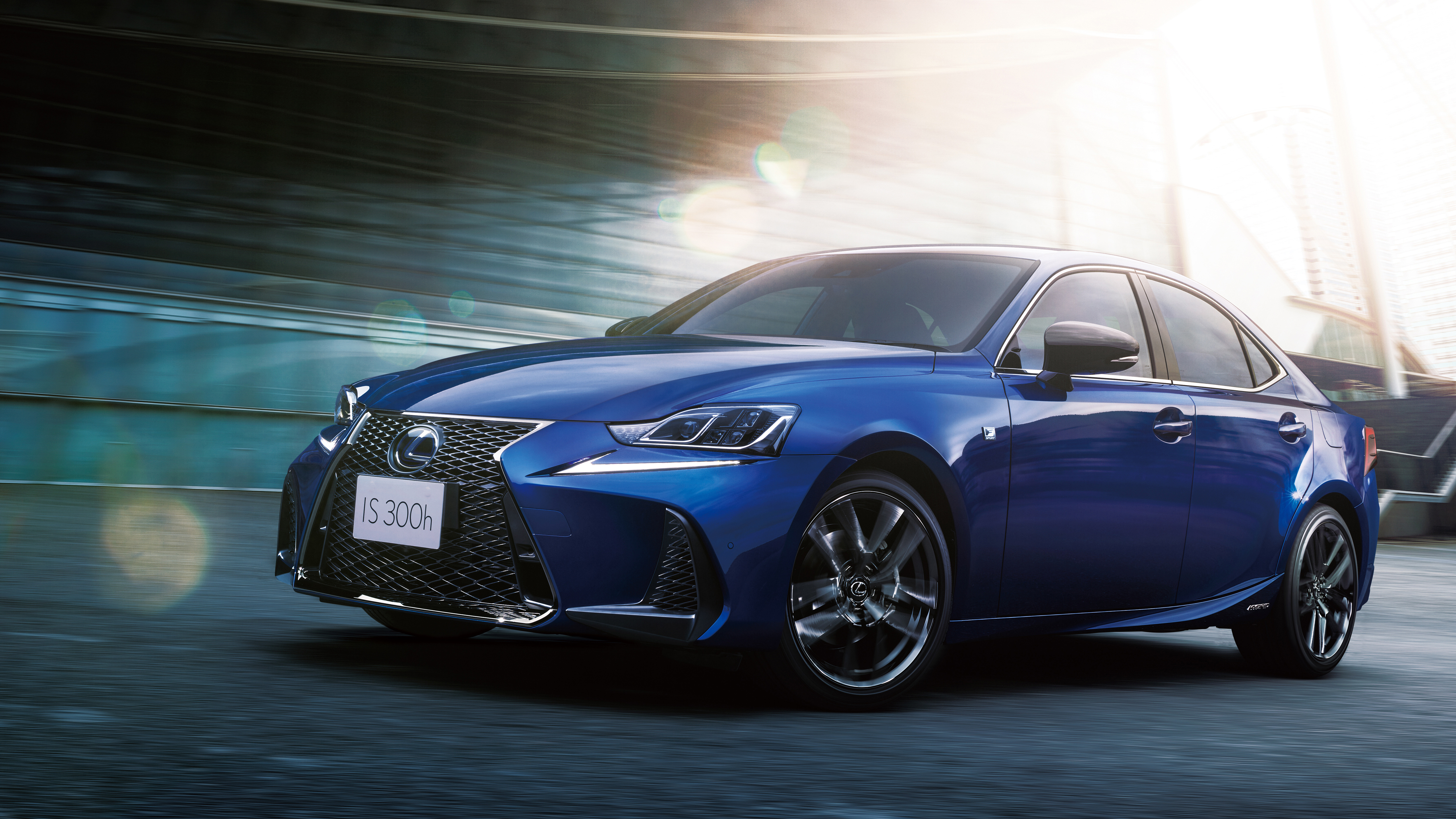 Lexus IS 300h F SPORT I Blue 2019 4K Wallpaper Car Wallpaper