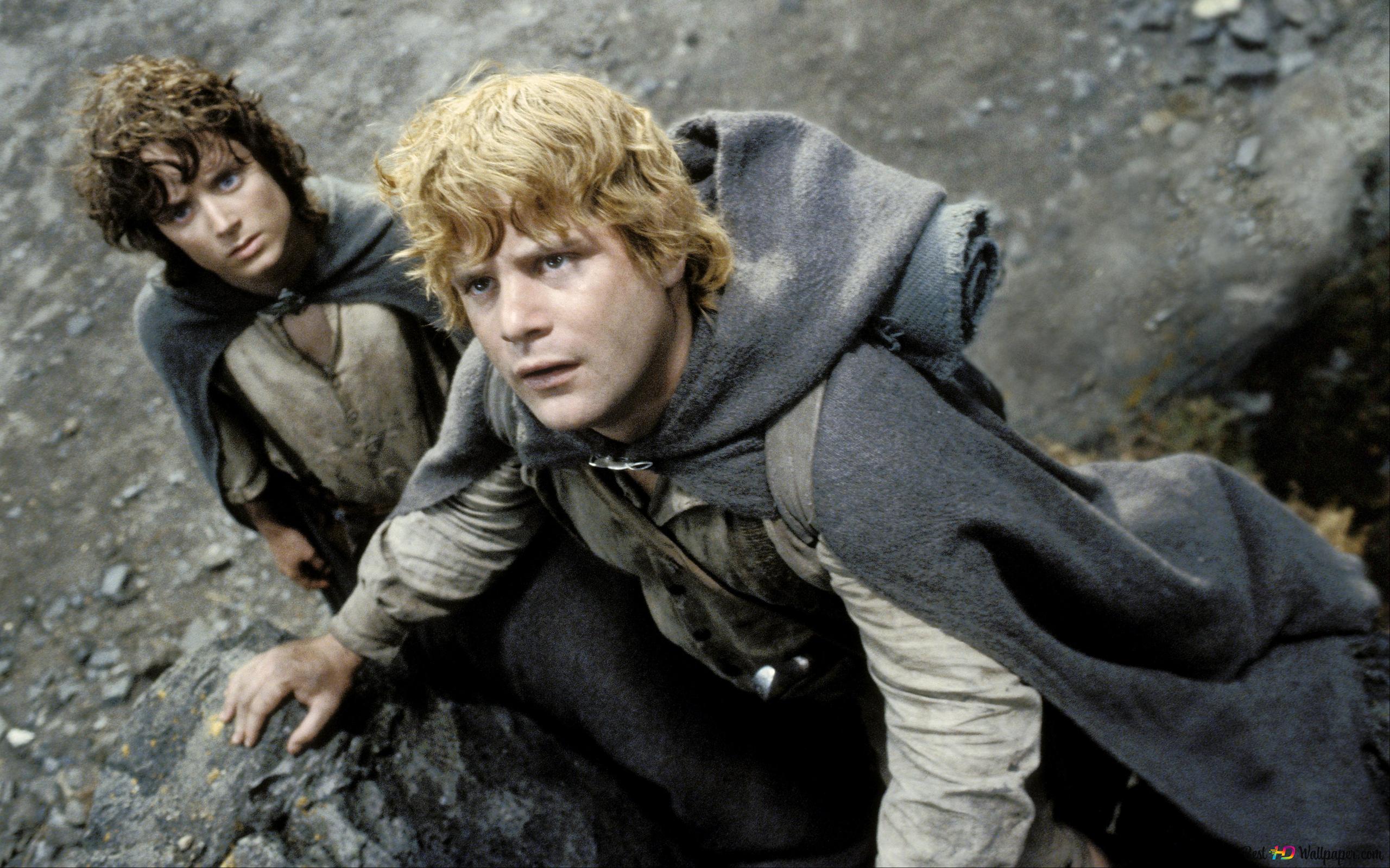 Sam and Frodo Lord of The Rings & The Return of The King 2K wallpaper download