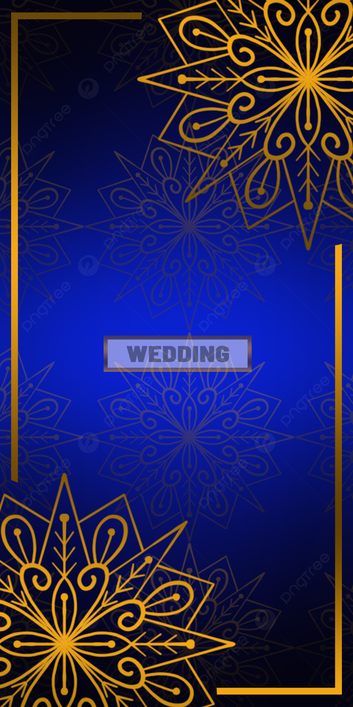 Wedding Post Design With Golden Art Background, Wedding Background, Wedding Letter, Wedding Image Background Image for Free Download