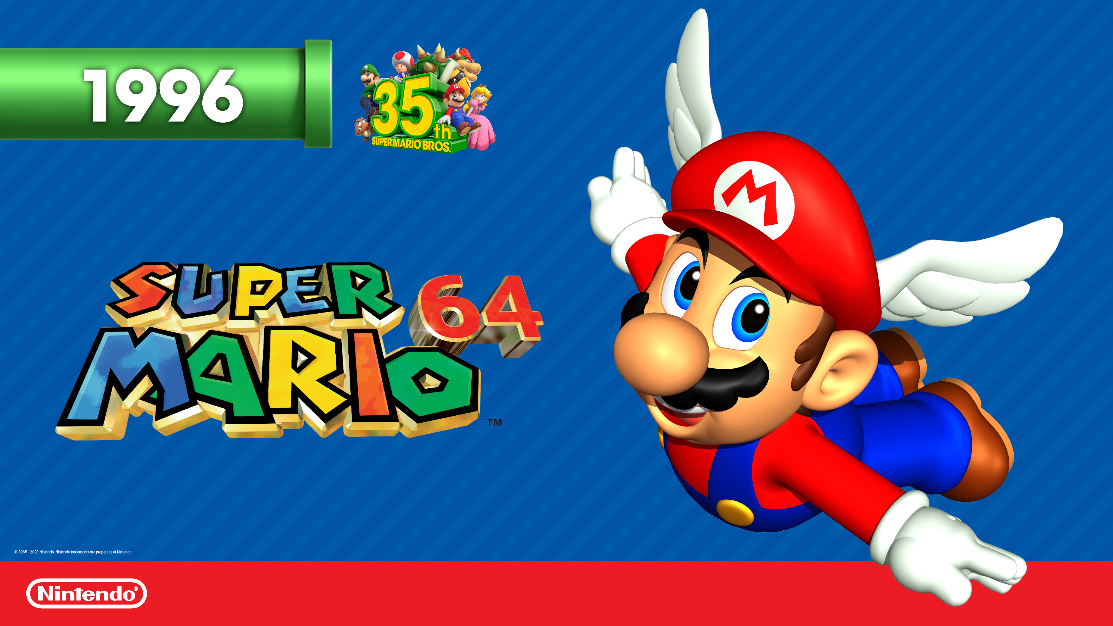 Super Mario 64 4K, Mario Gallery HD Wallpaper