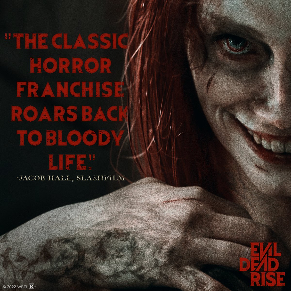 Evil Dead Rise new image sparks memefest on Twitter