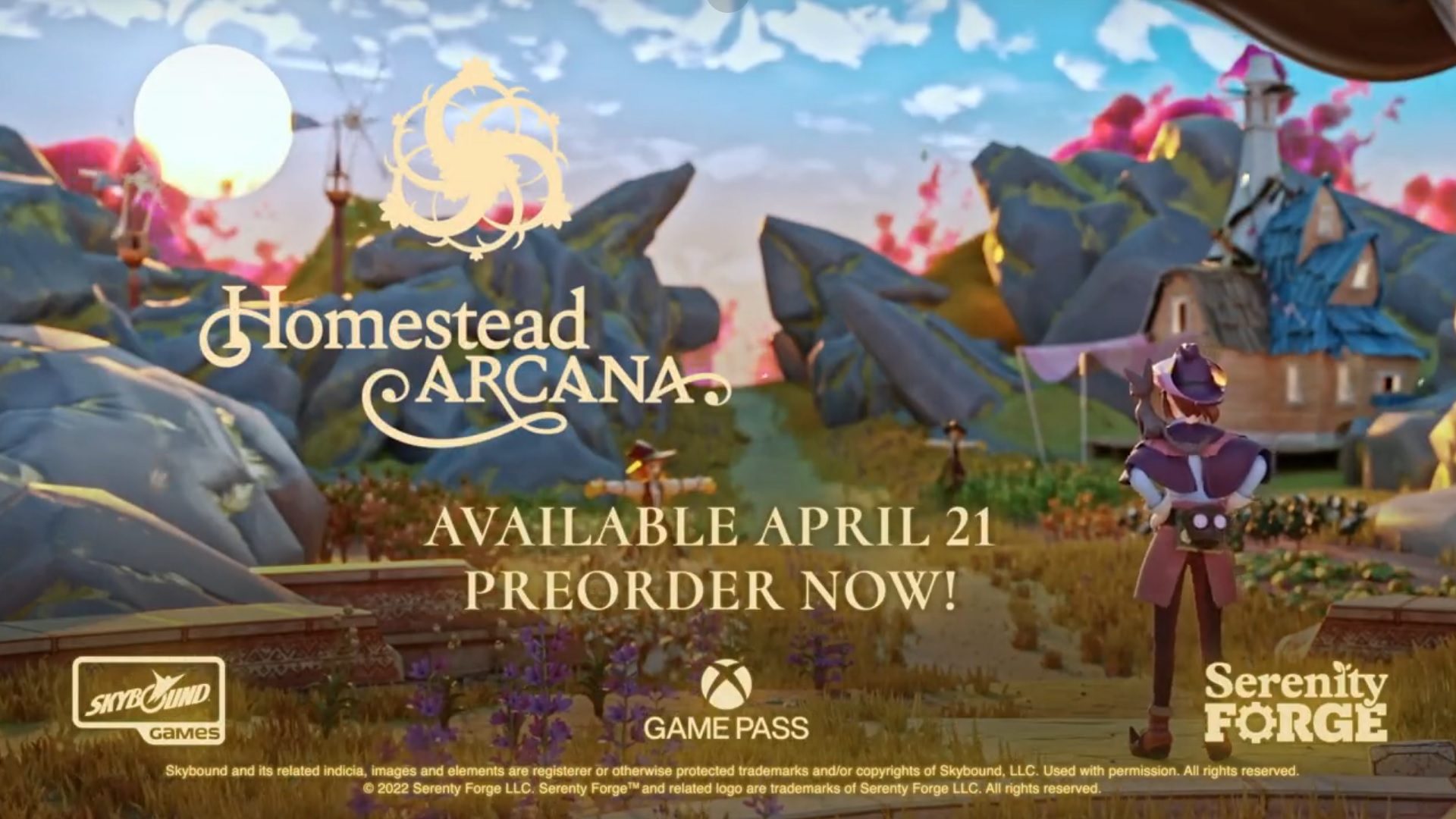 Gameplay For Homestead Arcana Shows Combined Power Of Magic And Nature