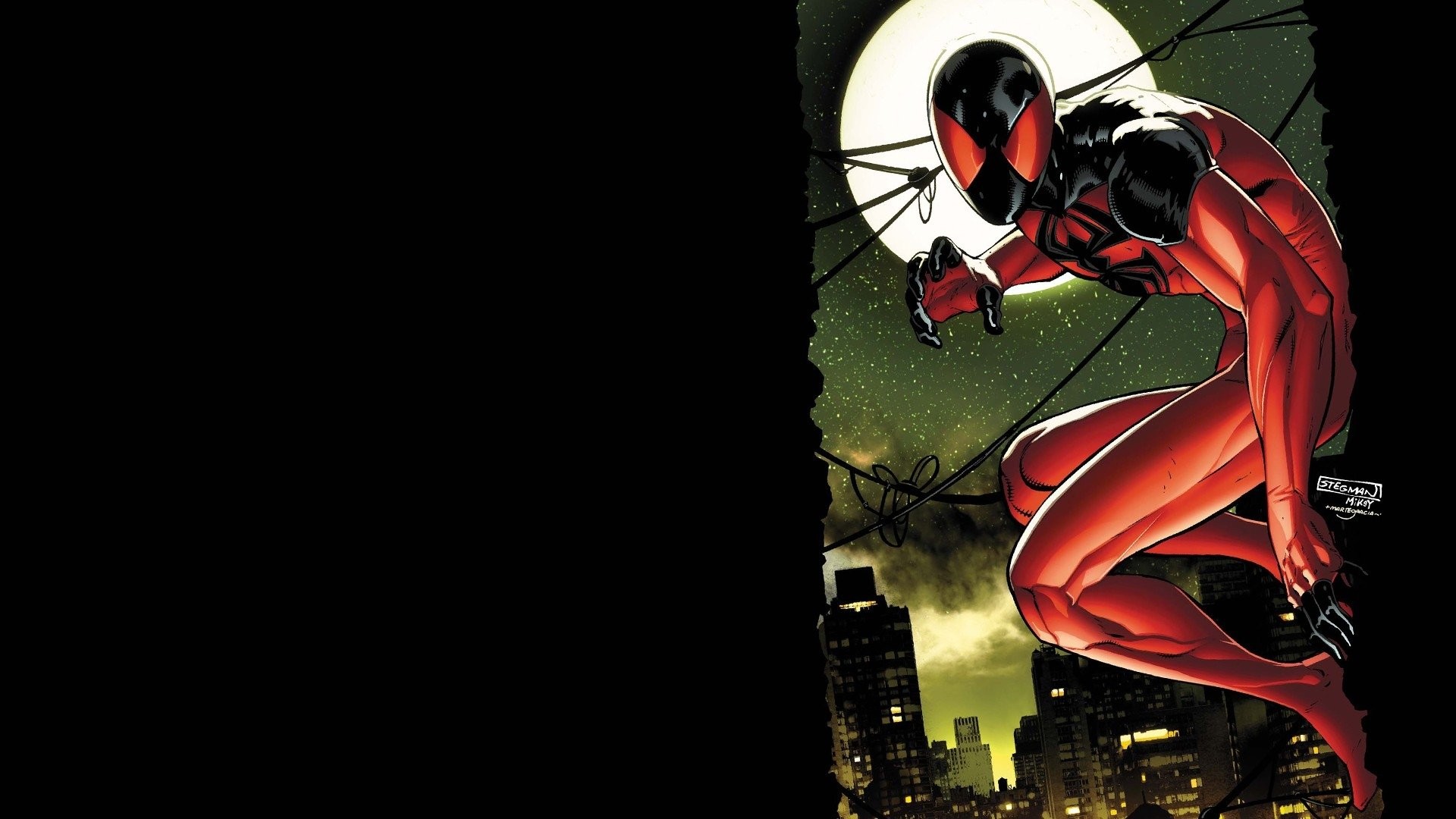 Scarlet Spider Wallpaper
