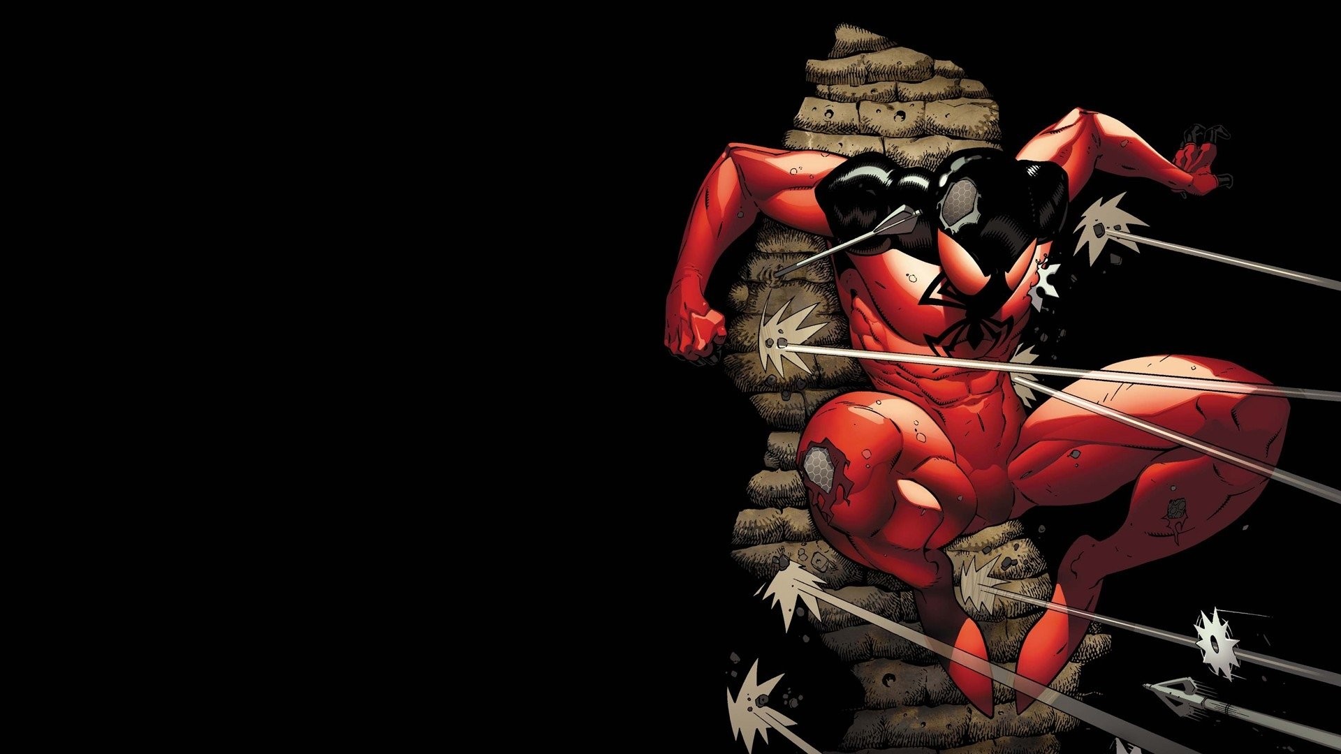 Scarlet Spider Wallpaper