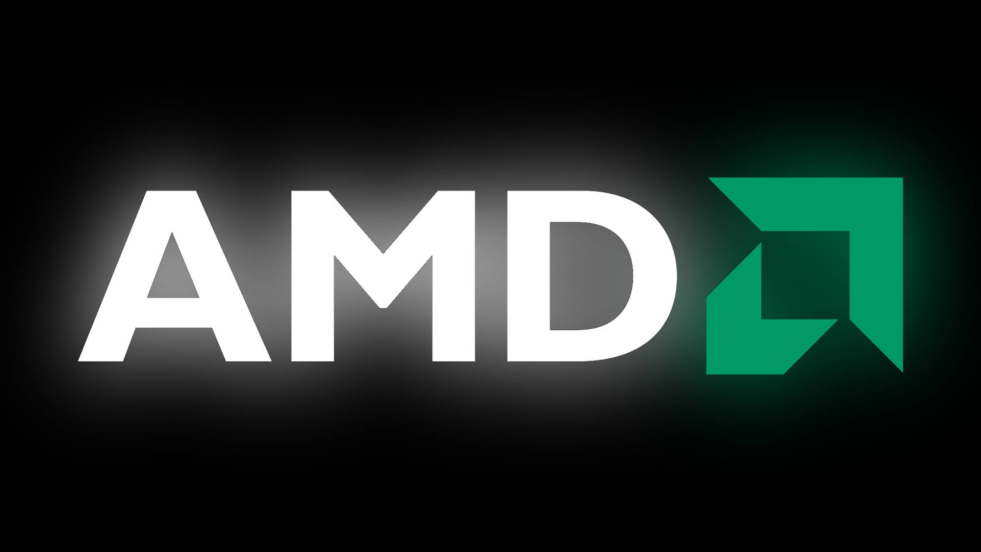 Download Glowing Amd Logo Wallpaper