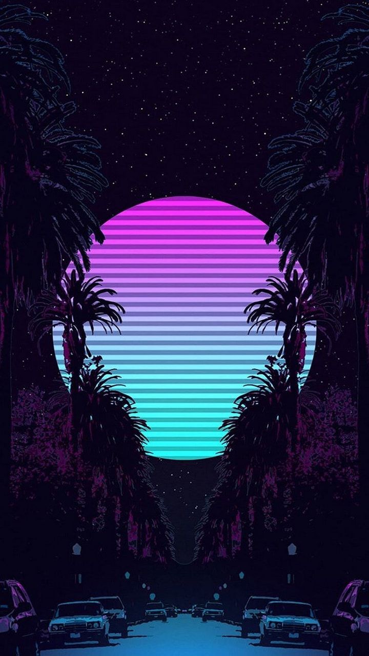 Image shared by Erin. Find image and videos about wallpaper, background and neon. Vaporwave wallpaper, Wallpaper iphone neon, Neon wallpaper