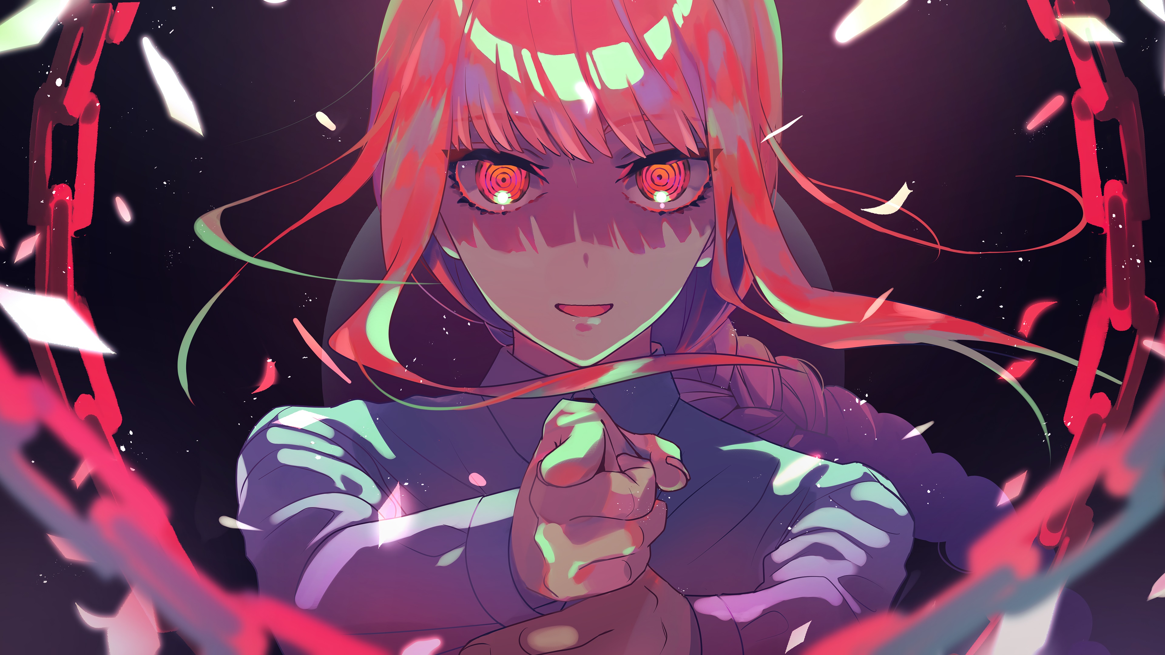 makima, chainsaw man, anime, 4k, pc Gallery HD Wallpaper