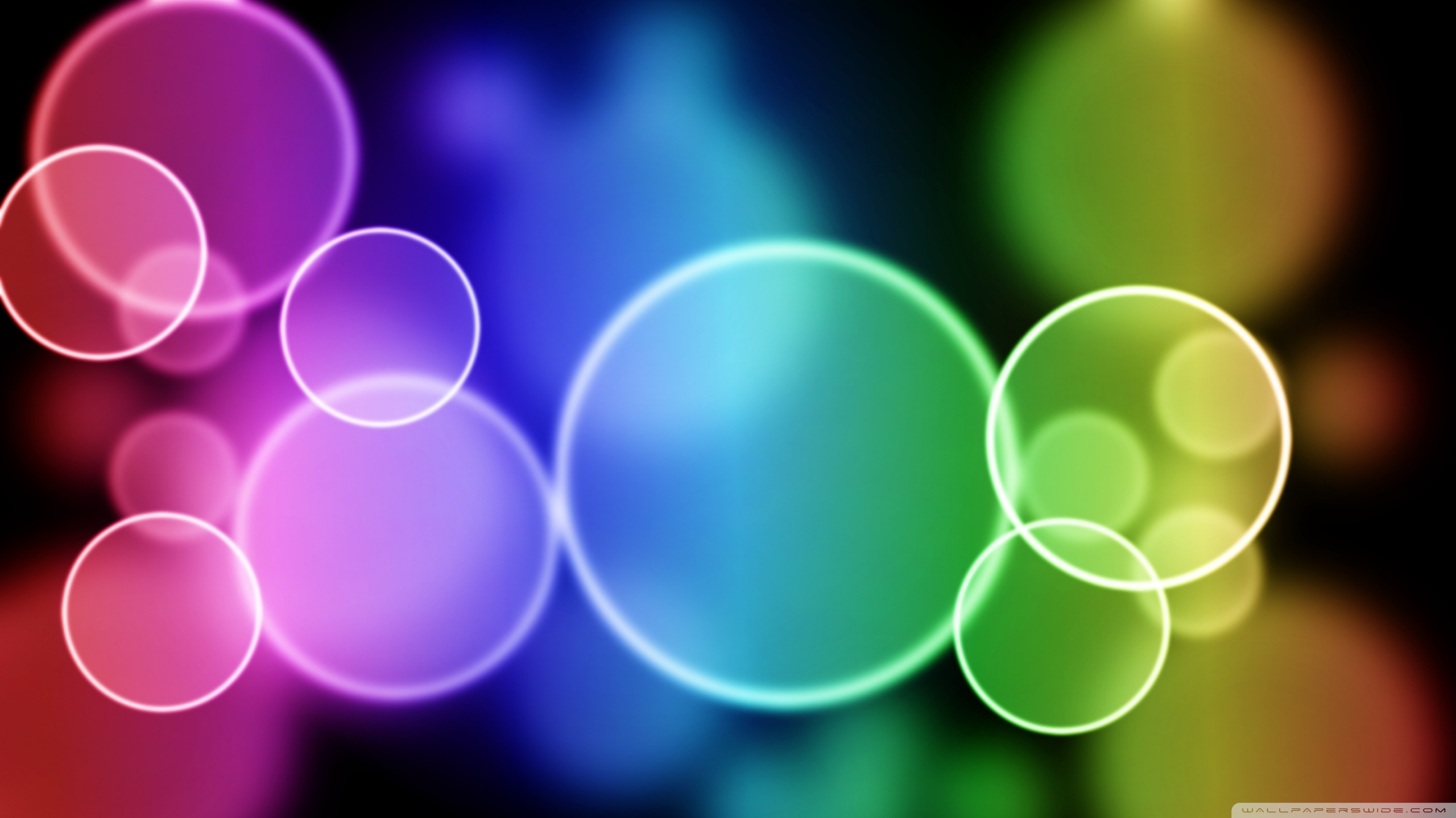 Colorful Bubbles Ultra HD Desktop Background Wallpaper for 4K UHD TV, Tablet