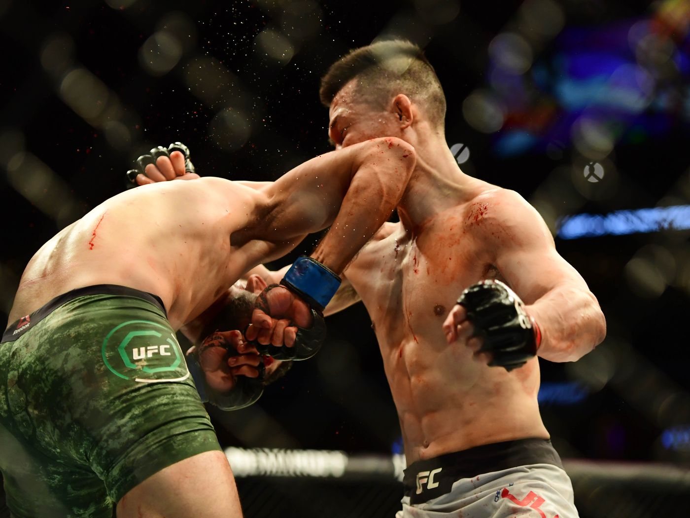 Almost 12 years to the date separates two of the wildest UFC finishes ever