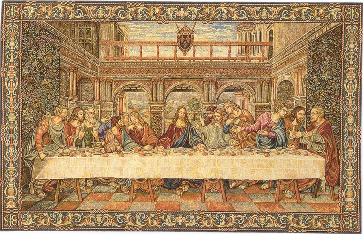 Last Supper Wallpaper. Last supper, Original paintings, The last supper original