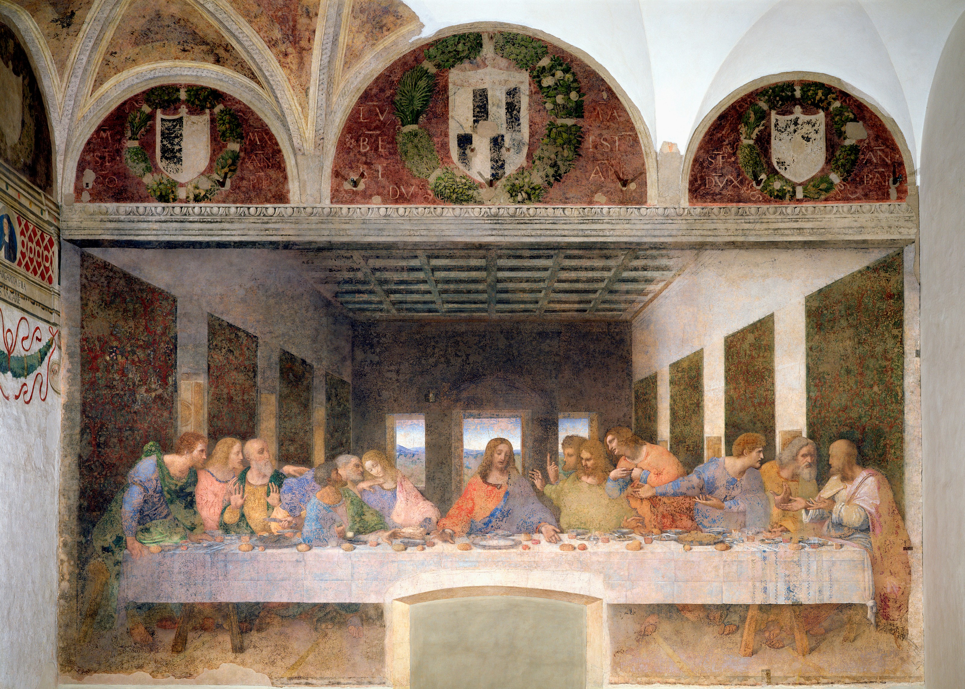 The Last Supper Mural By Leonardo da Vinci Your Way