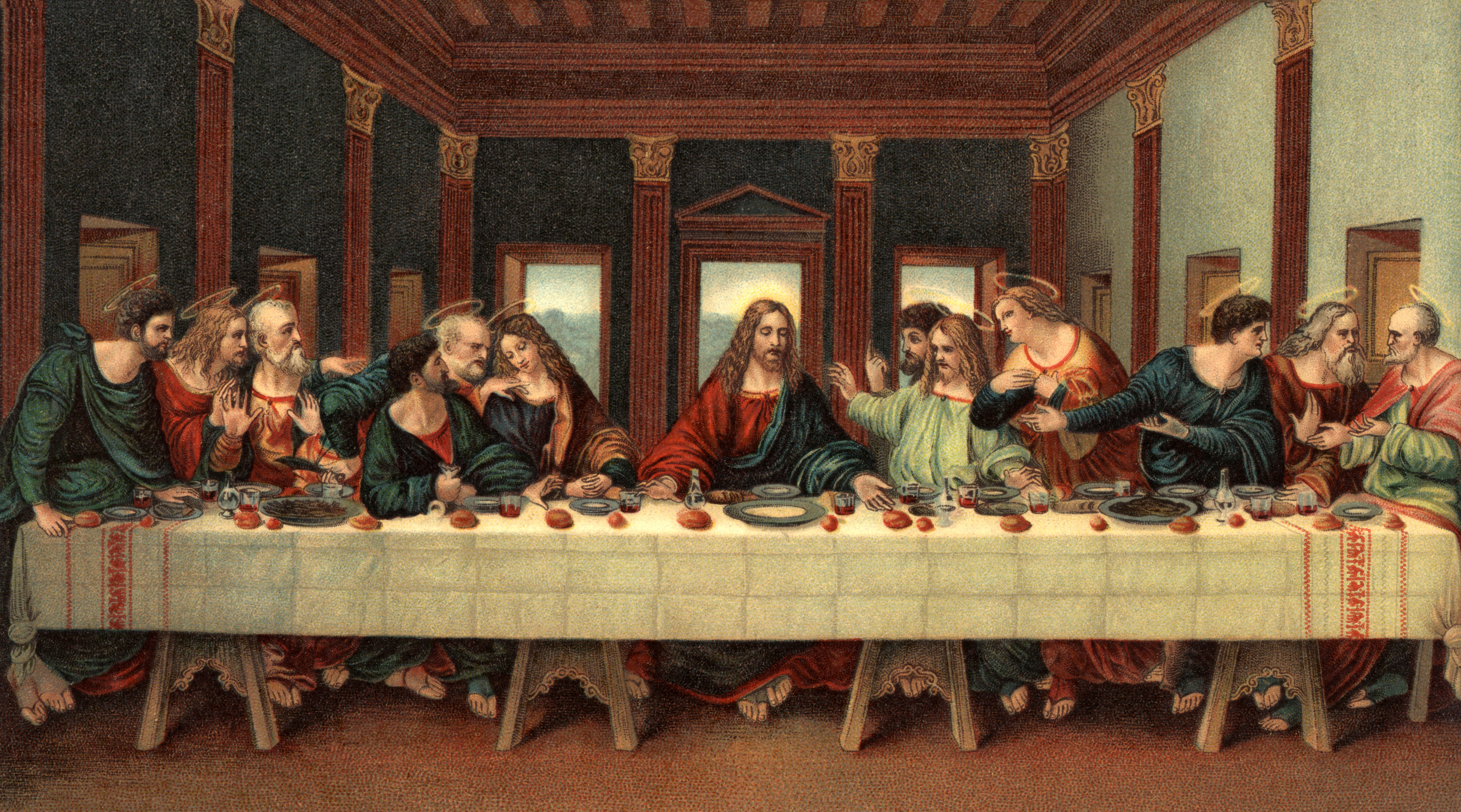 You Can Examine a Copy of 'The Last Supper' on Google's Arts Platform