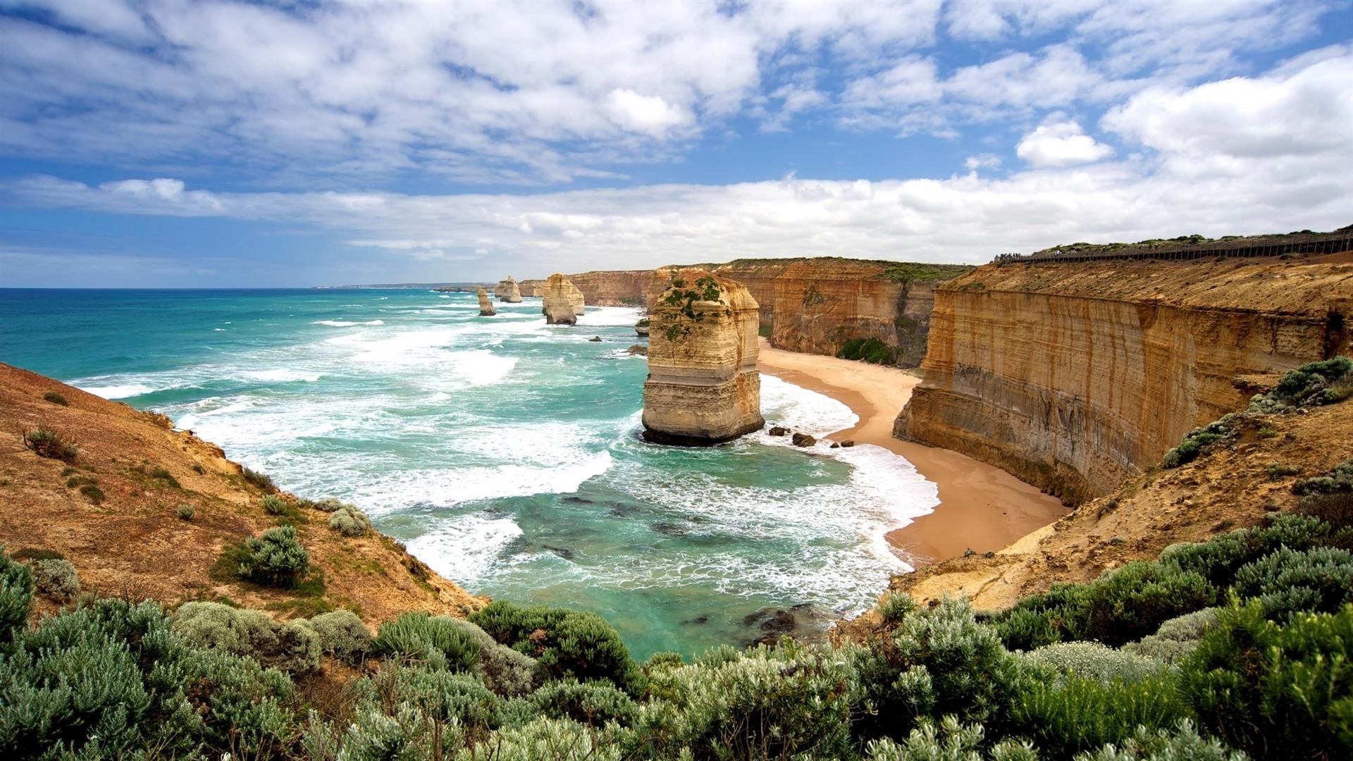 HD Australia Twelve Apostles Gallery HD Wallpaper