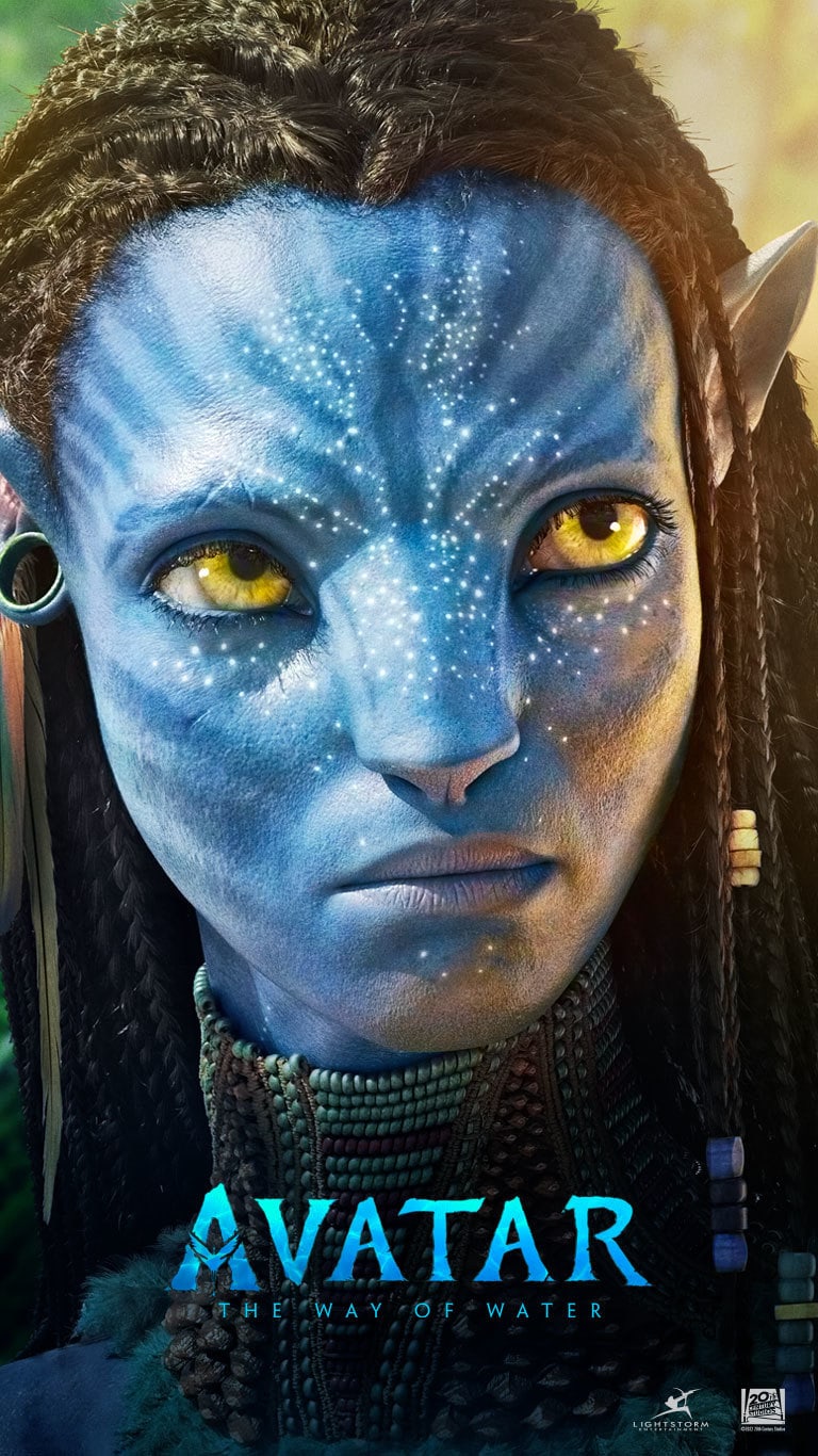Represent The World Of Avatar: The Way Of Water With These Mobile And Video Call Wallpaper