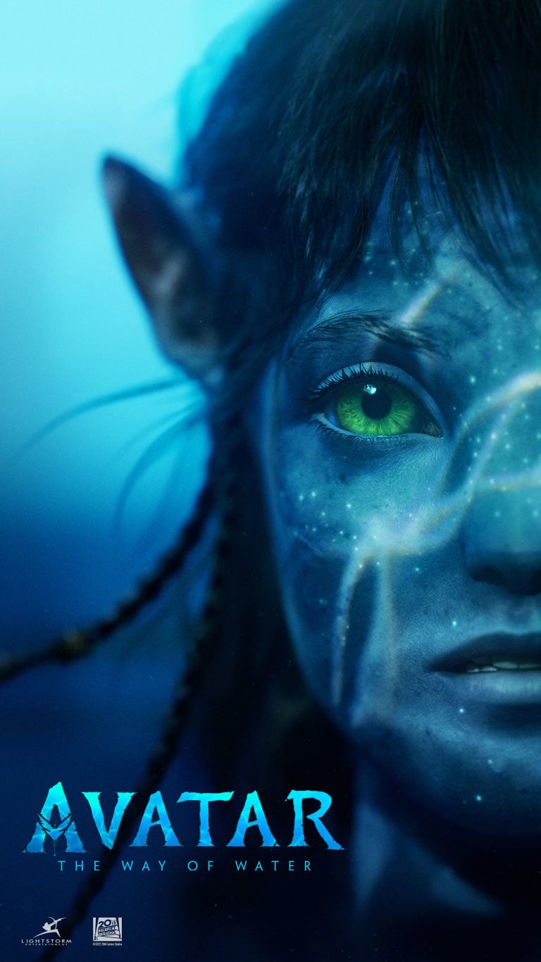 Represent The World Of Avatar: The Way Of Water With These Mobile And Video Call Wallpaper