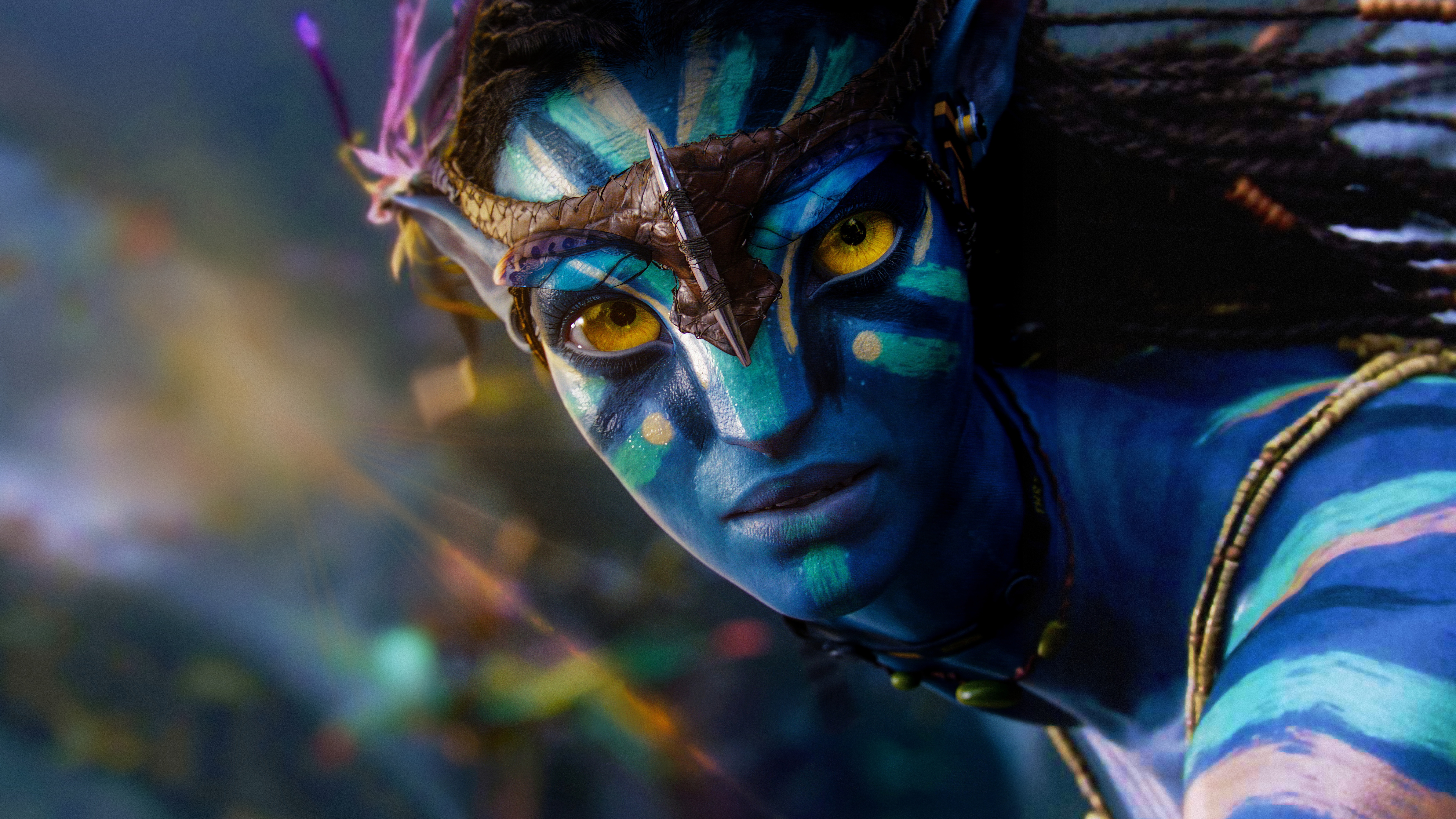 Neytiri Wallpaper 4K, Avatar, Movies