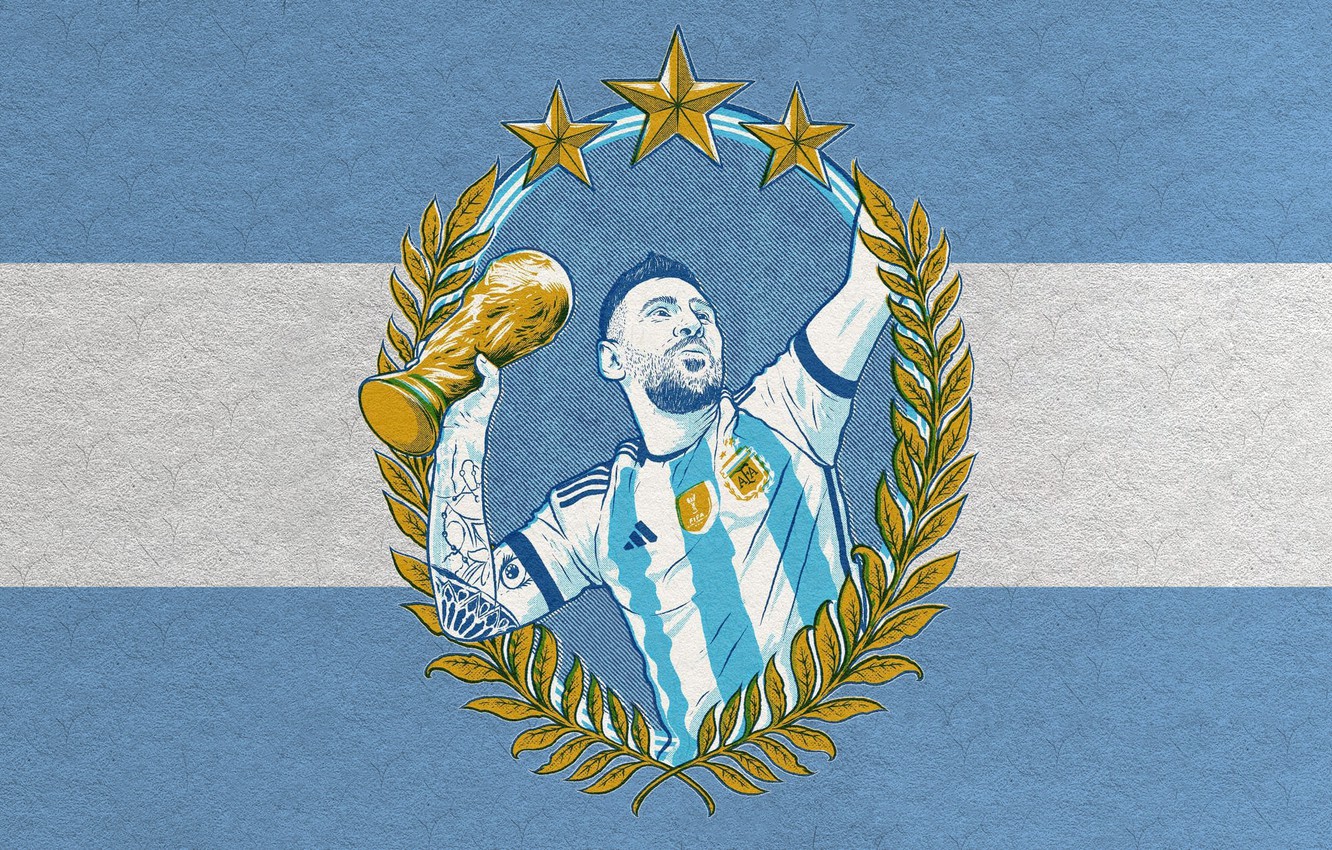 Wallpaper Flag, Victory, Argentina, Lionel Messi, Lionel Messi, Messi, Joy, World Cup, Messi, The world Cup, FIFA World Cup, World Cup, The FIFA world Cup, Captain of the Argentine national team