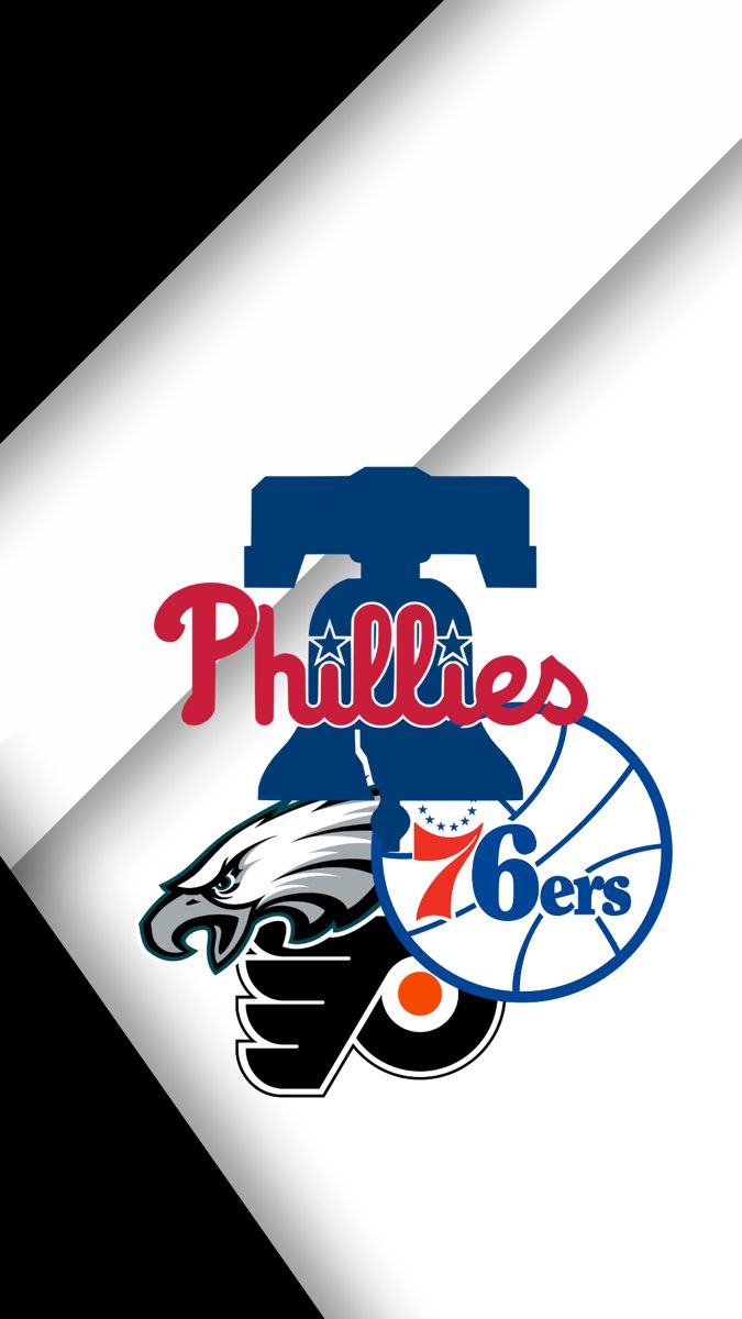 Philadelphia Sports Teams. Philadelphia sports, Team wallpaper, Phillies baseball