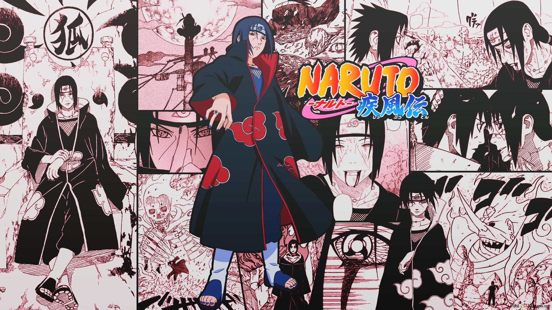 Itachi Uchiha Manga Ver. HD wallpaper download