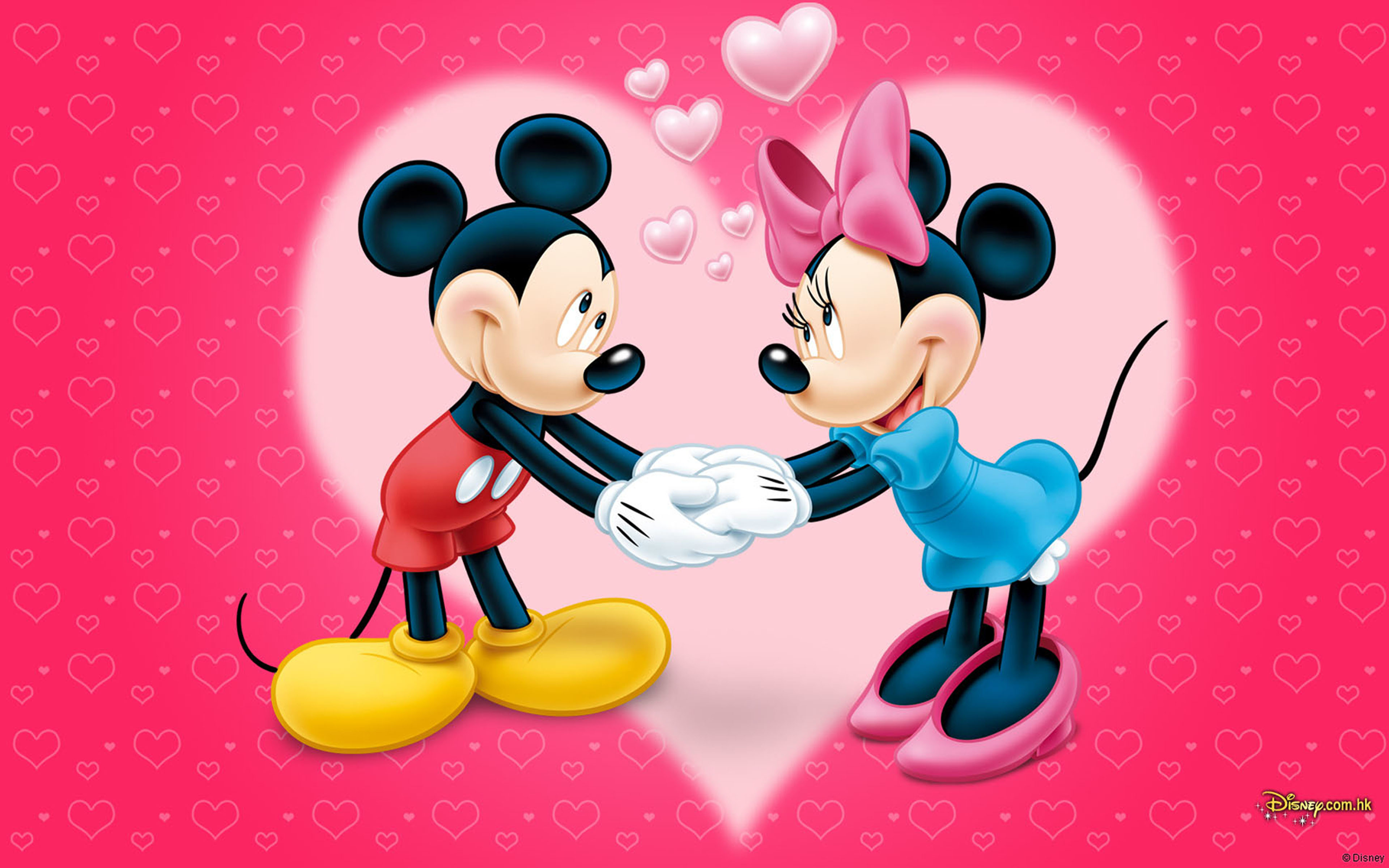 Mickey Mouse & Mini Love Wallpaper HD, Wallpaper13.com