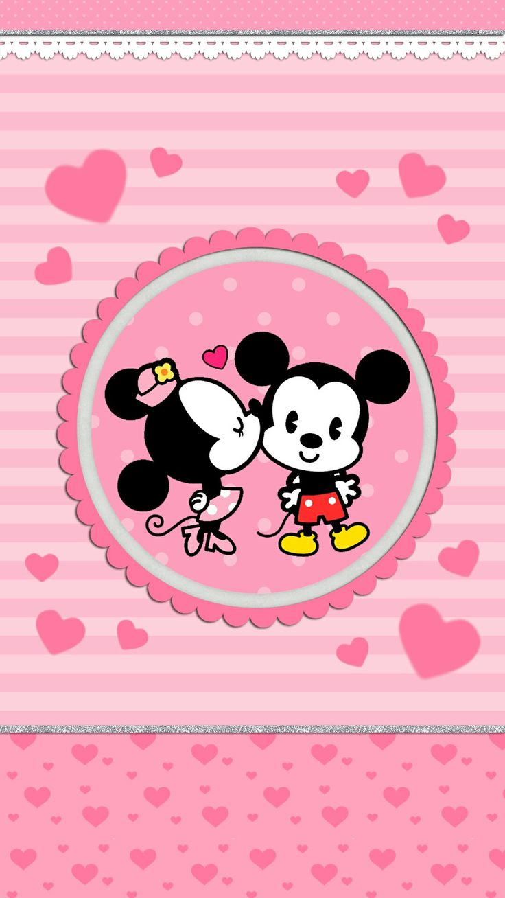 Mickey and Minnie Mouse Wallpaper