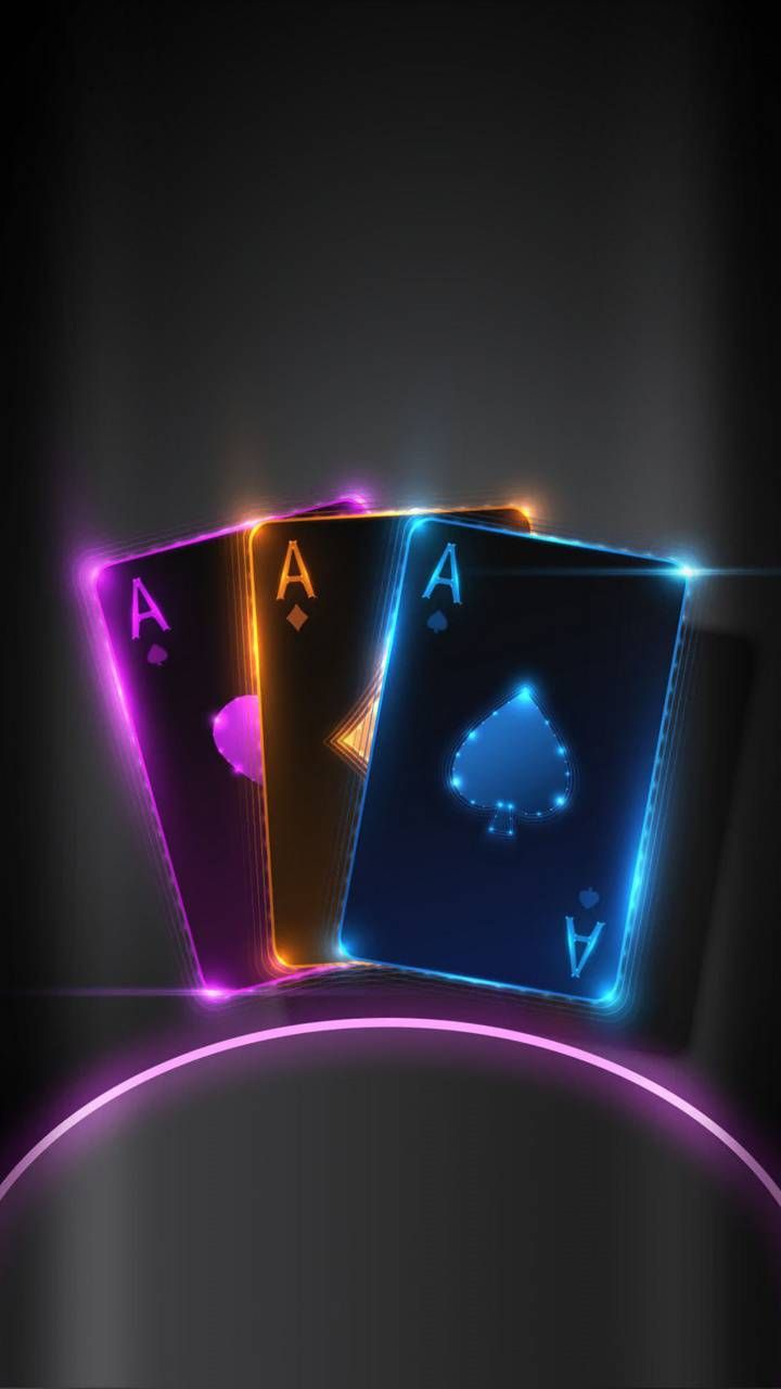 Neon Poker Cards 4k Wallpapers - Wallpaper Cave