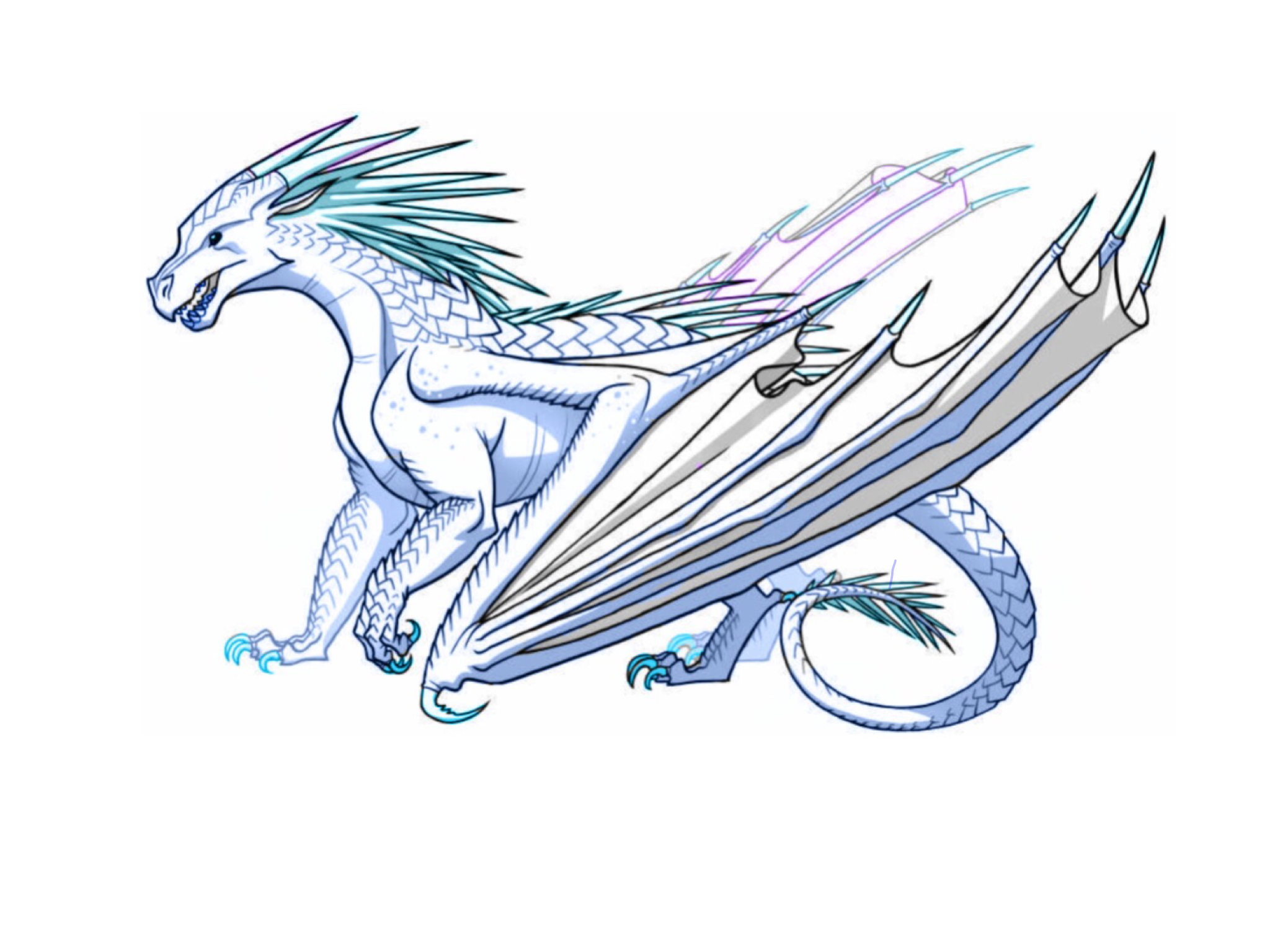 Glacial (snowclaw5553). Wings of Fire Fanon