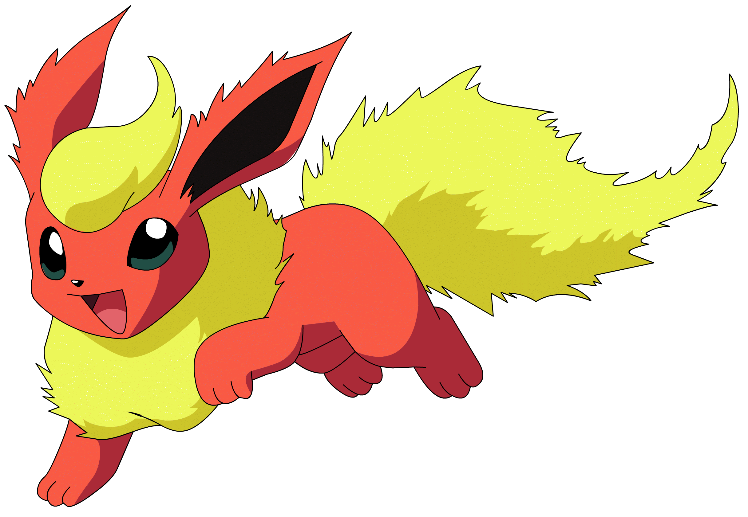 Flareon Pokemon transparent PNG