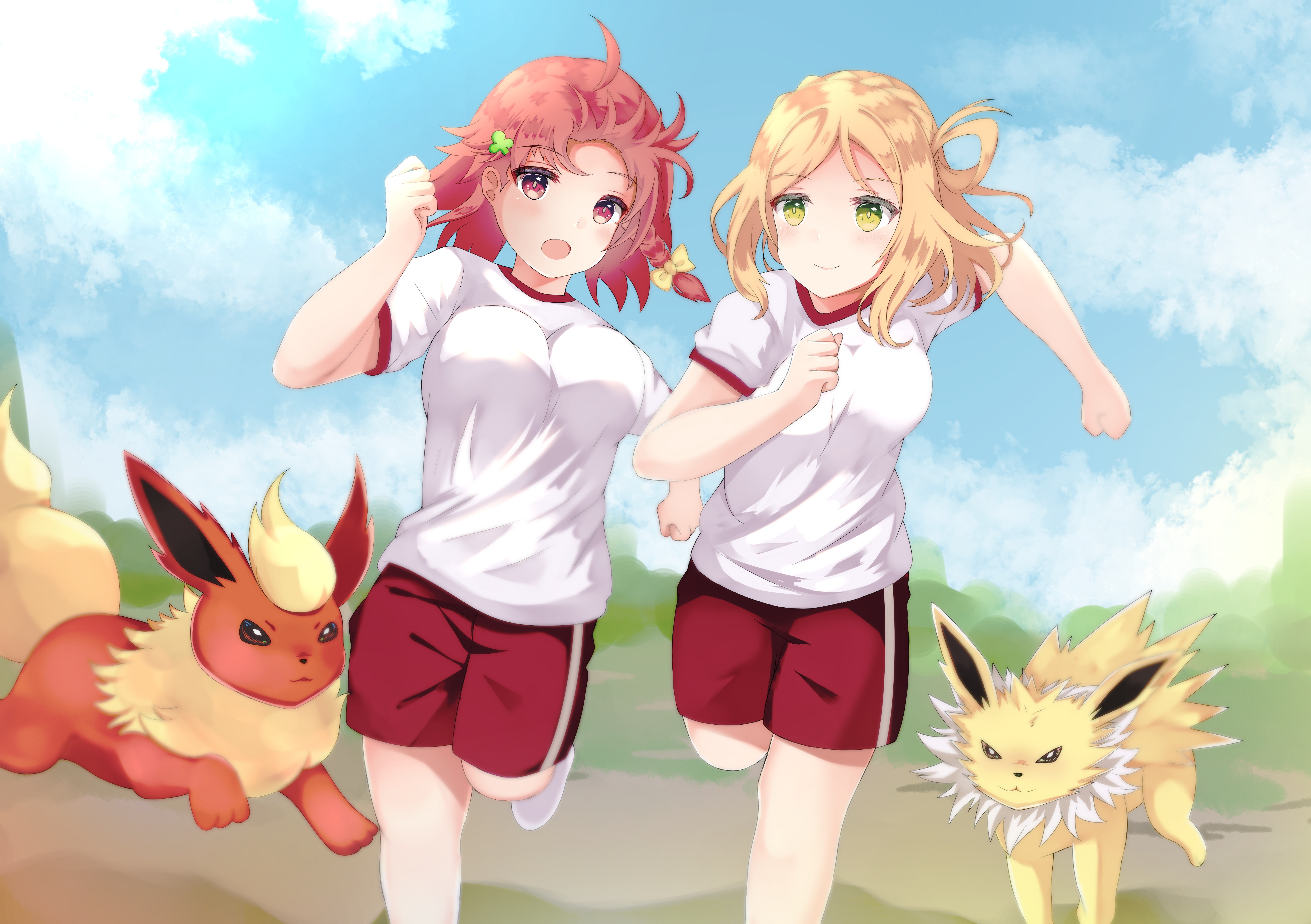 4K Flareon (Pokémon) Wallpaper and Background Image