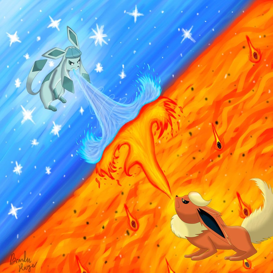 Free download Glaceon vs Flareon by CptCuddles on [894x894] for your Desktop, Mobile & Tablet. Explore Flareon Wallpaper. Pokemon Flareon Wallpaper