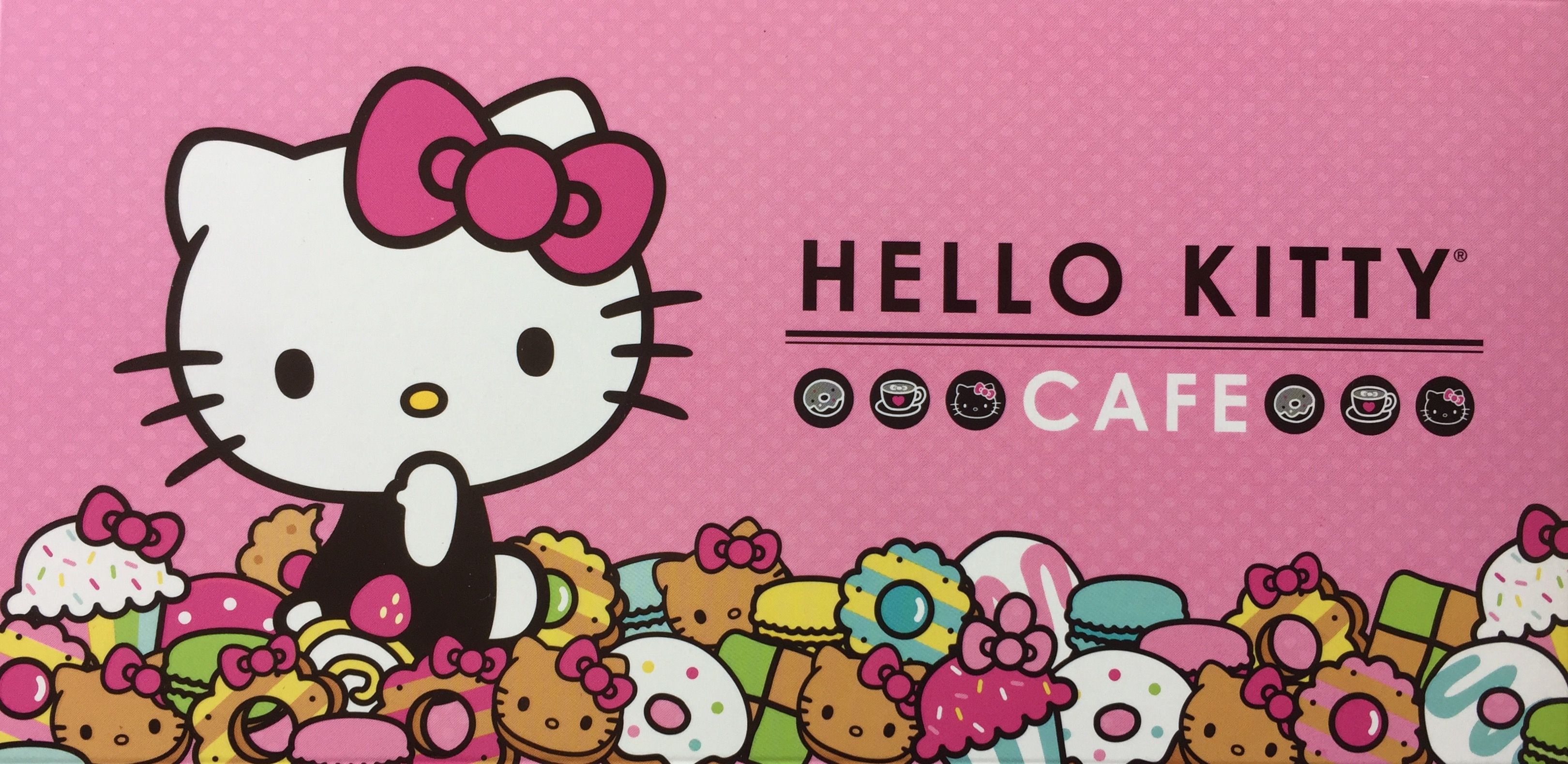 Hello Kitty cafe pop up. Papel pintado de hello kitty, Impresion en tazas, Tazas