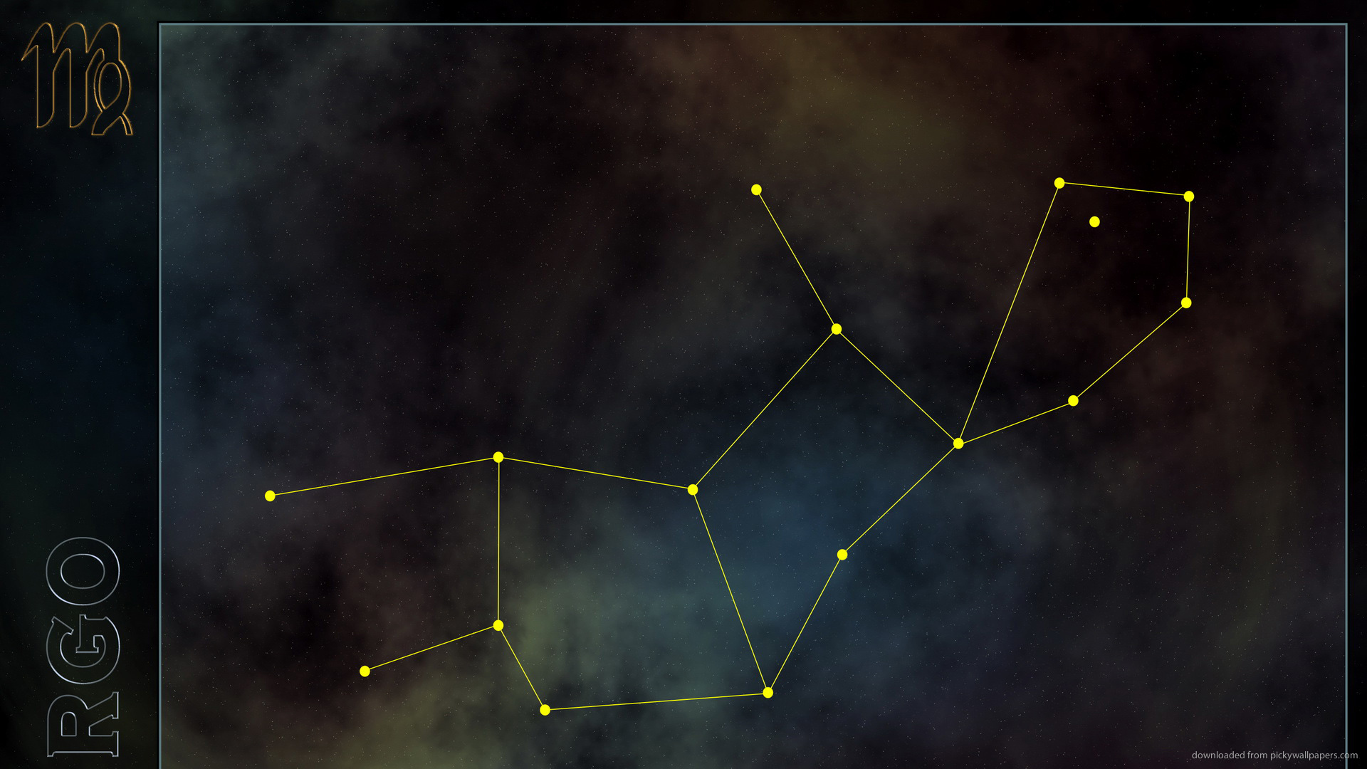 Free download Widescreen Virgo Constellation Wallpaper [1920x1080] for your Desktop, Mobile & Tablet. Explore Constellations Wallpaper. Night Sky Wallpaper Constellations