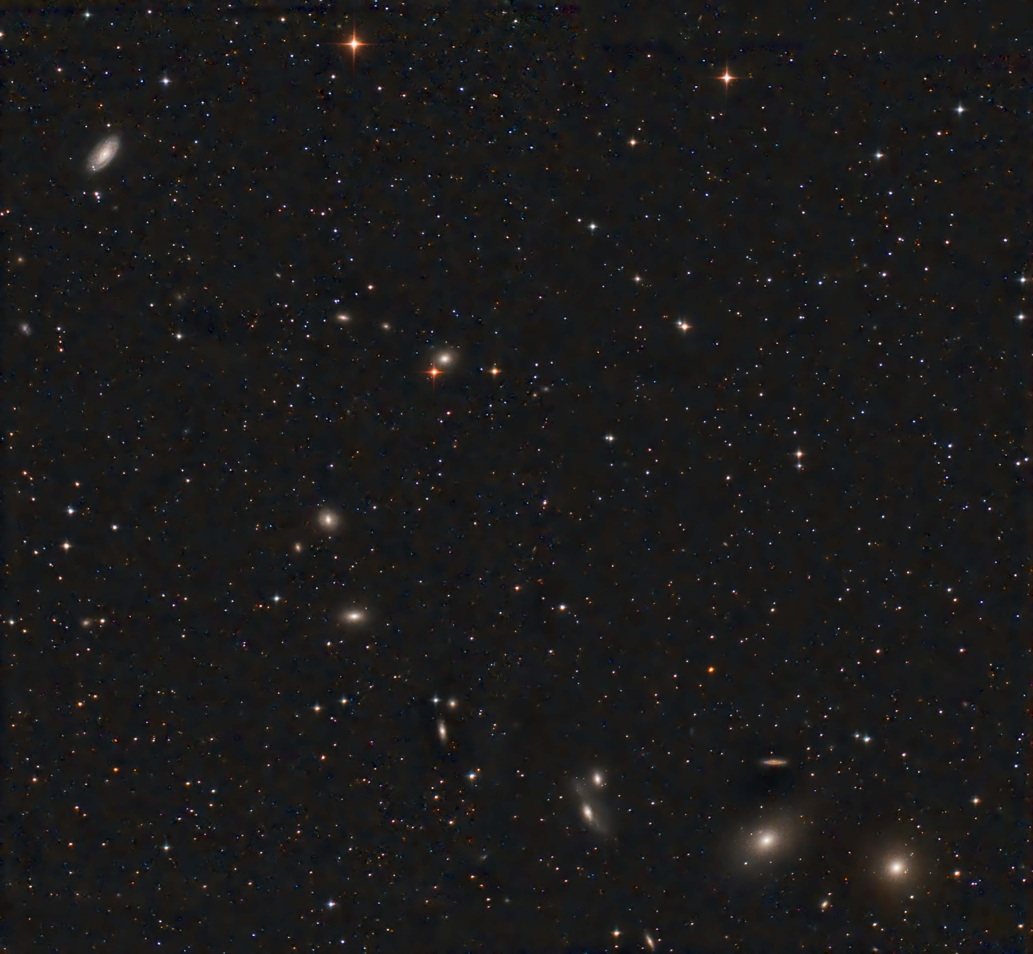 Markarian's Chain. Image and facts. BBC Sky at Night Magazine