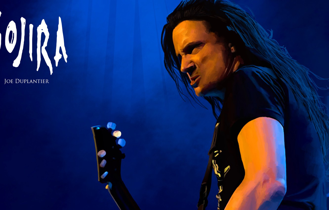 Wallpaper music, metal, logo, painting, groove, joe duplantier, gojira image for desktop, section музыка