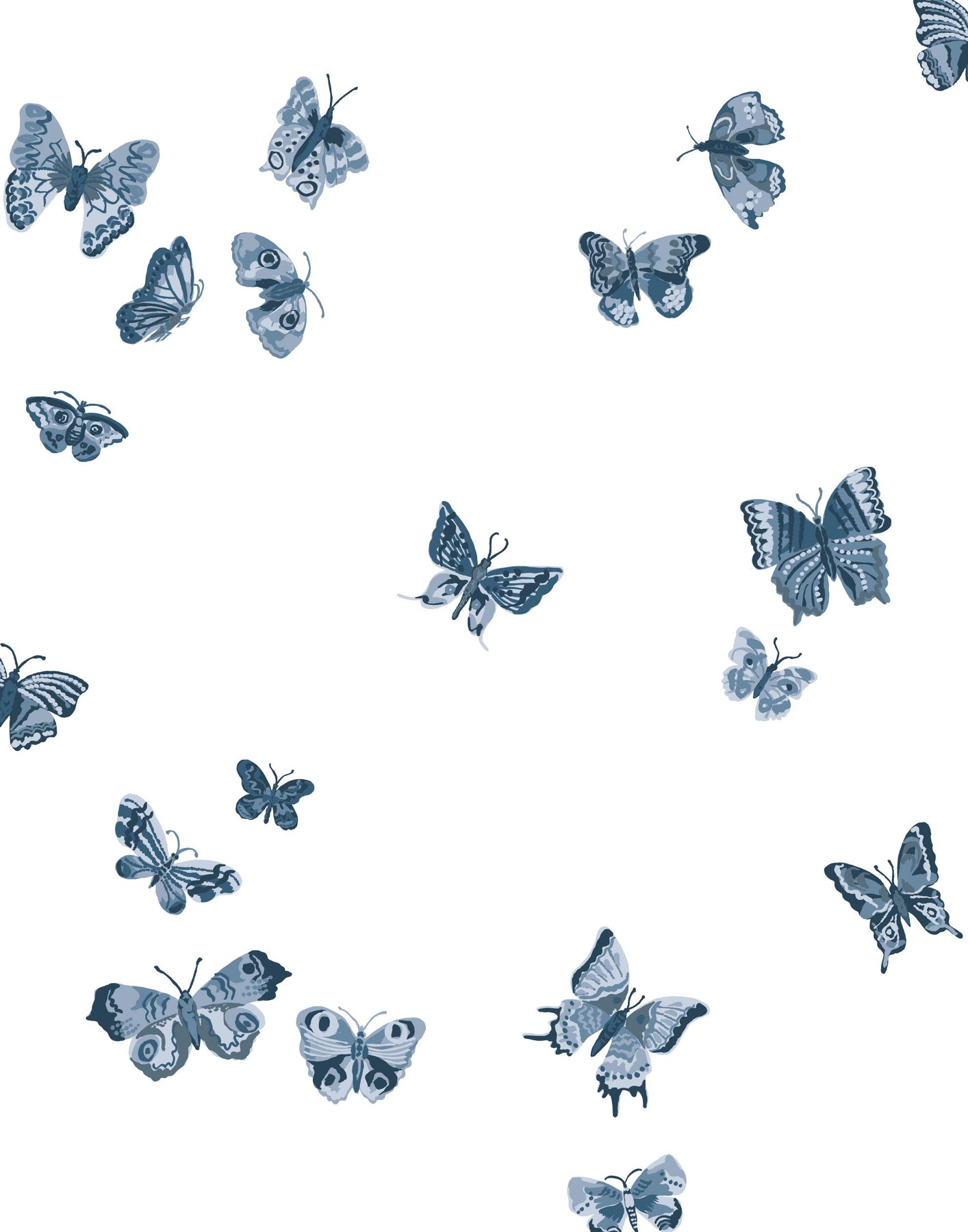 Butterflies Wallpaper. Hygge & West