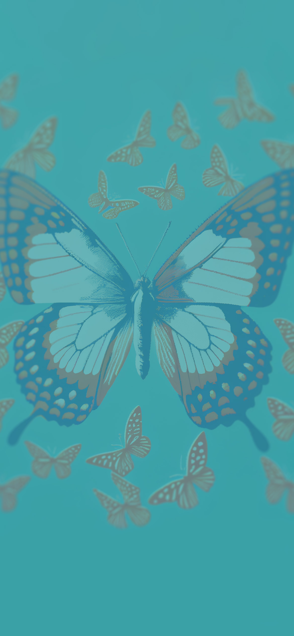 Butterfly Preppy Aesthetic Wallpaper Wallpaper iPhone